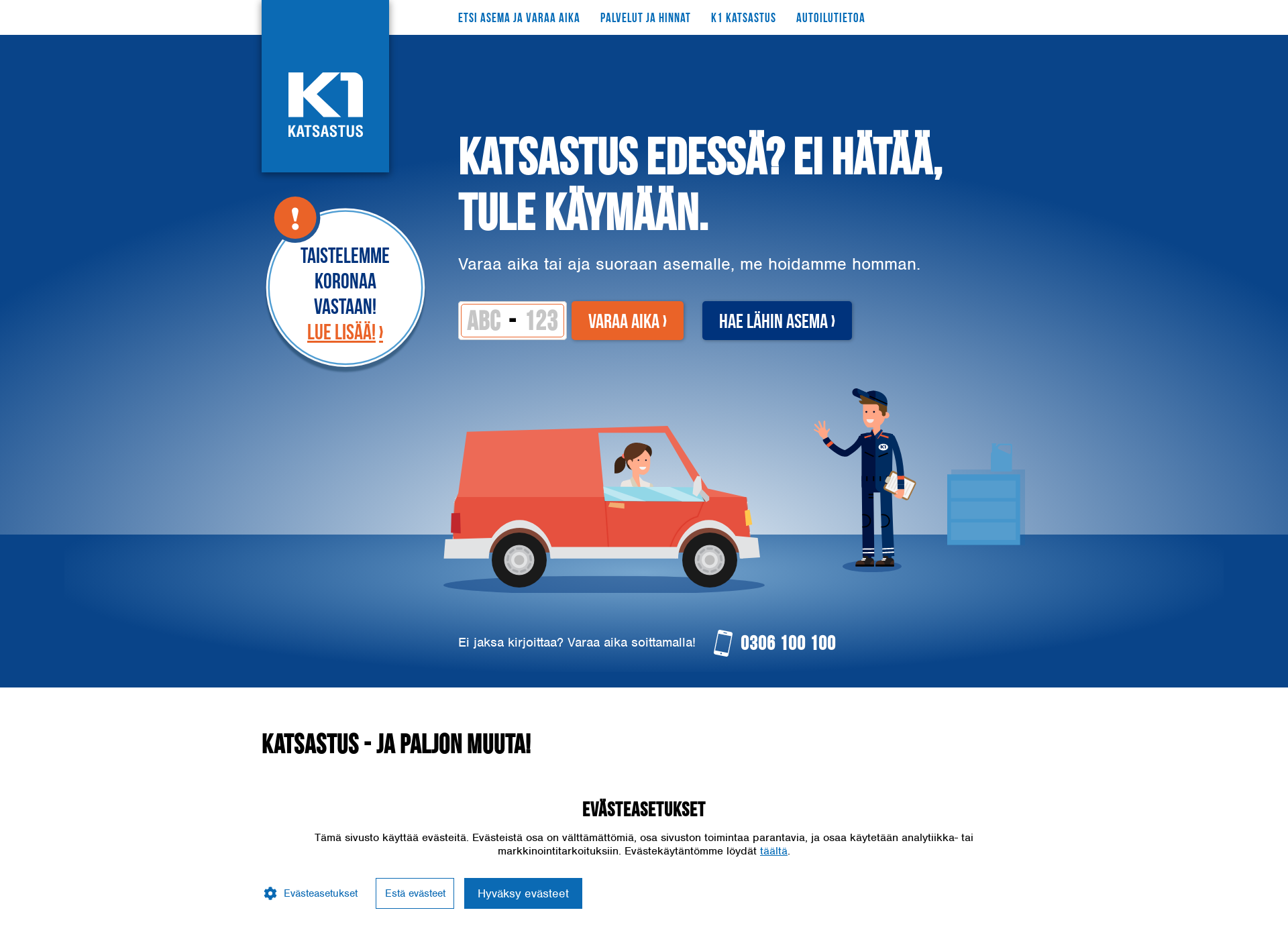 Screenshot for keminkatsastus.fi