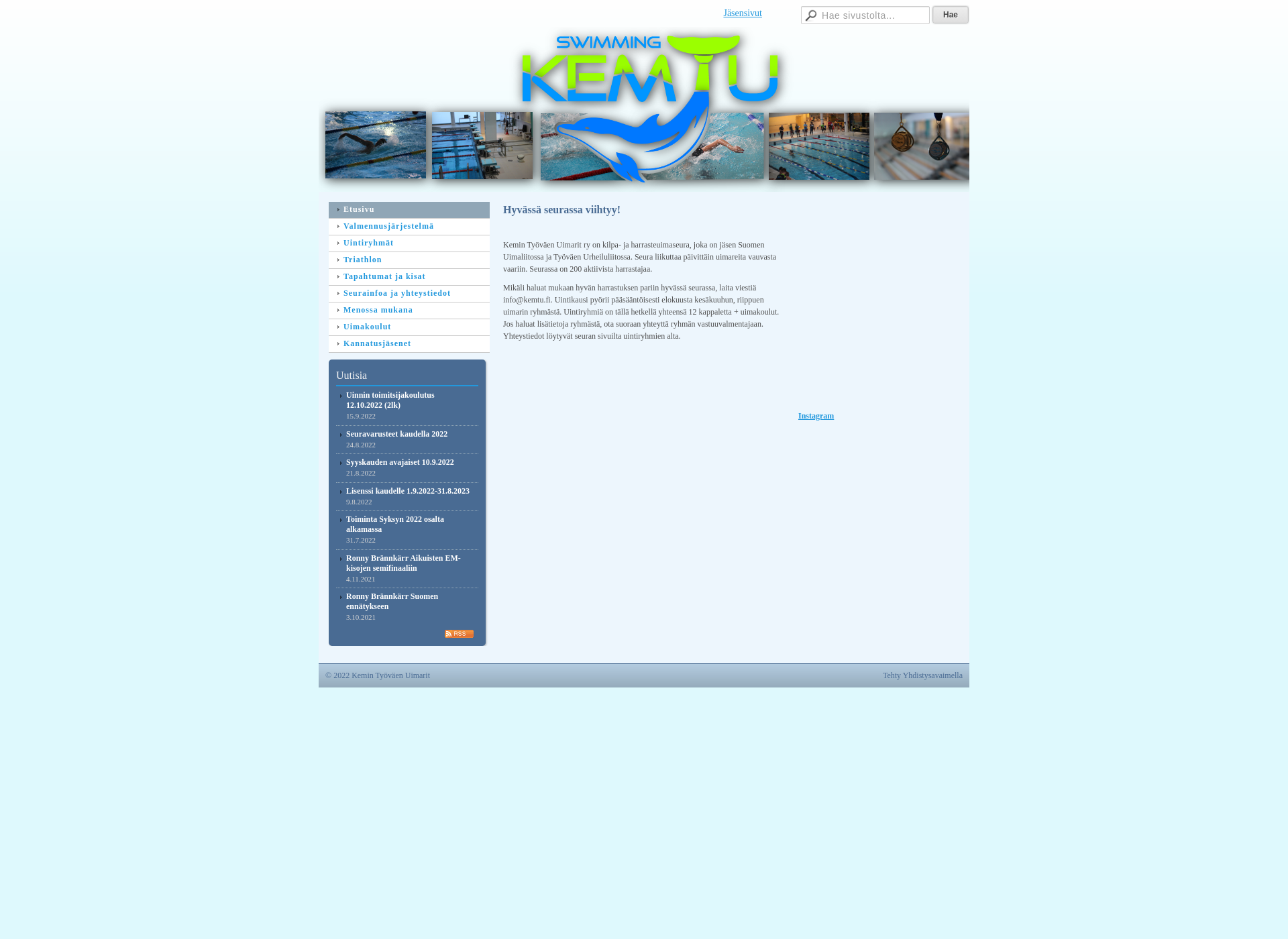 Screenshot for kemtu.fi
