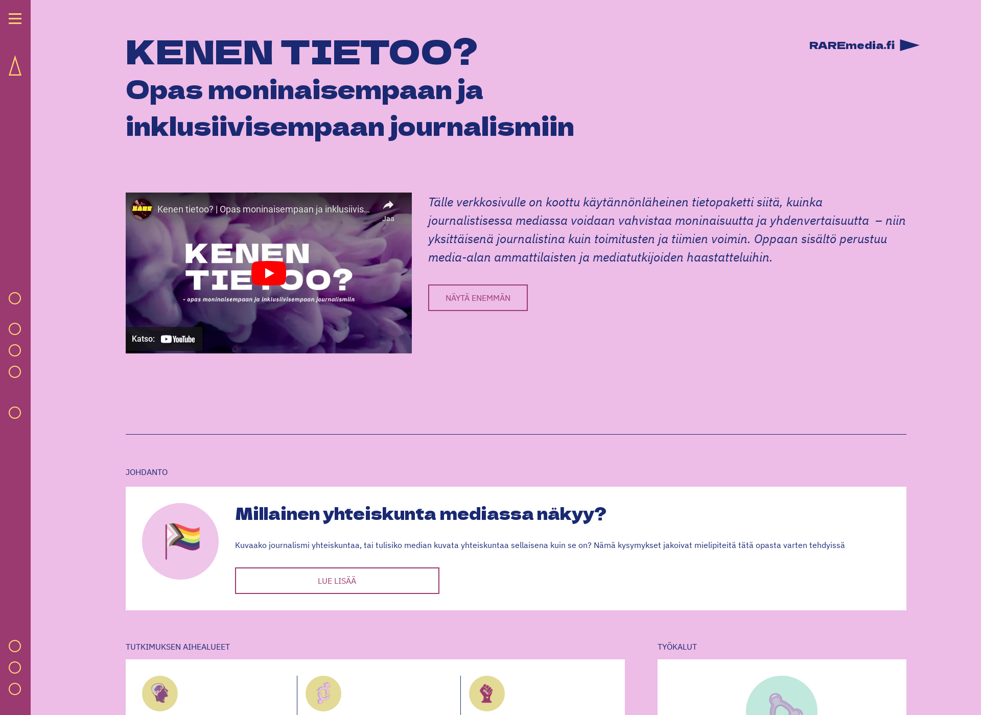 Screenshot for kenentietoo.fi
