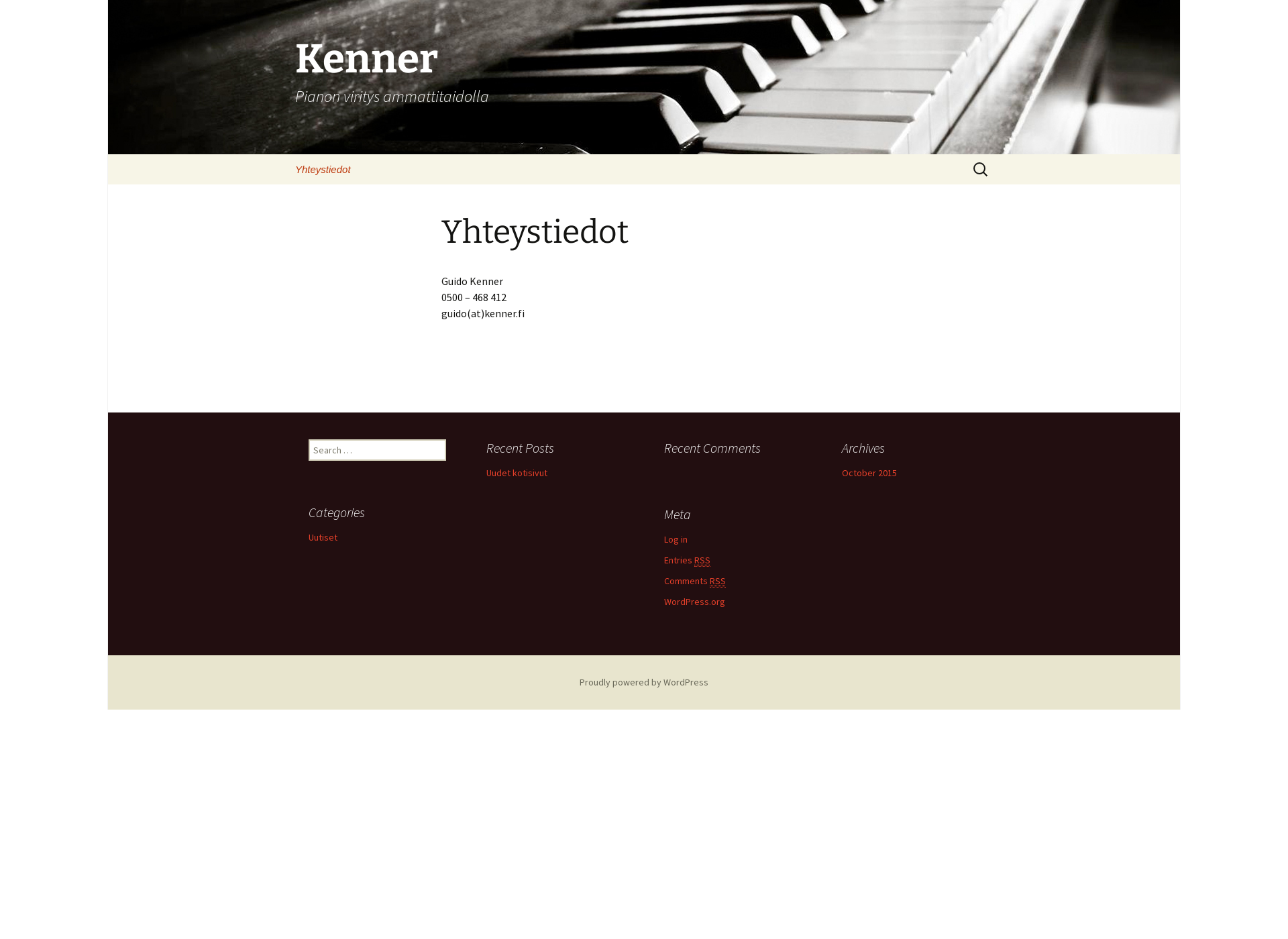 Screenshot for kenner.fi