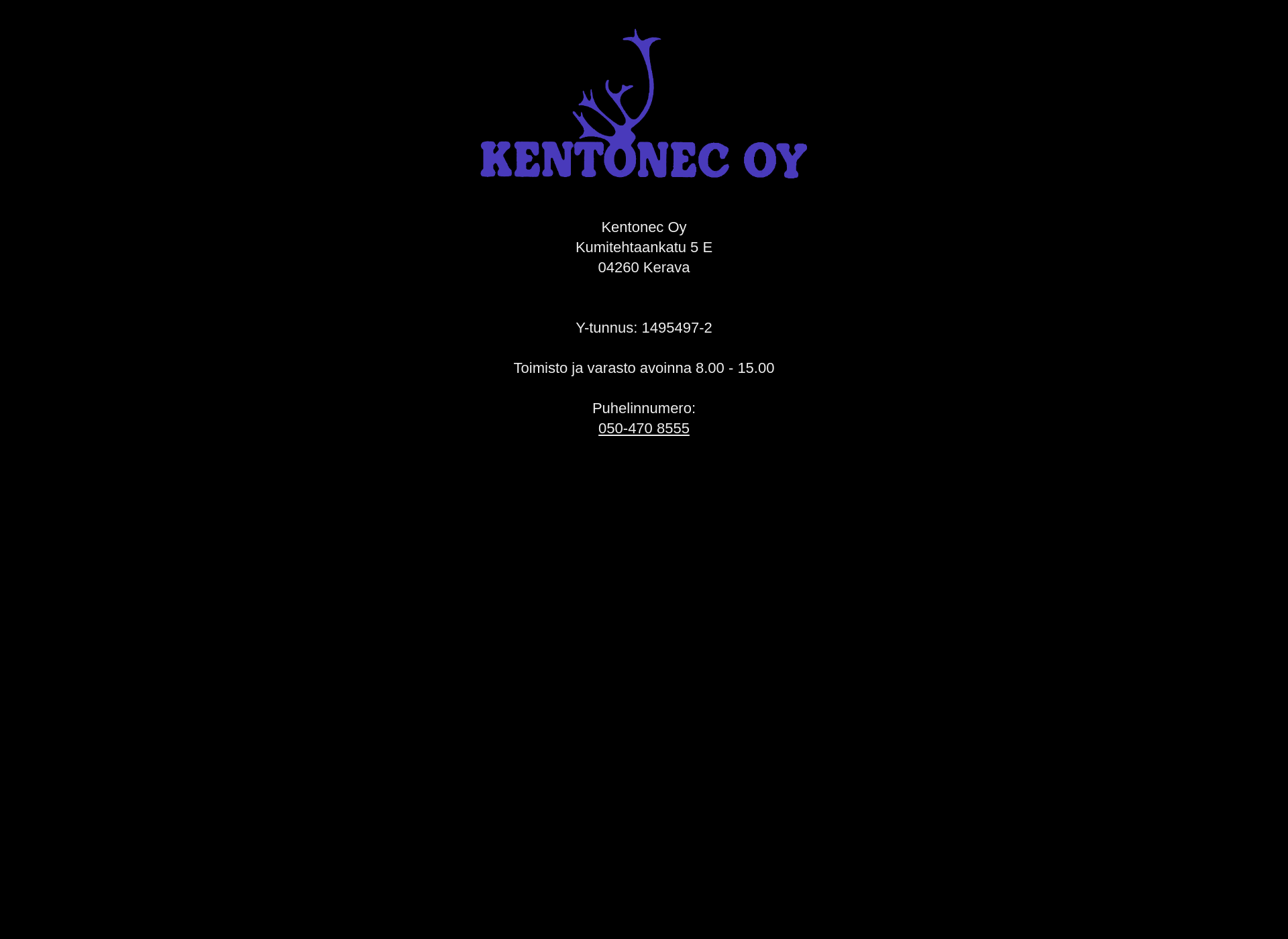Screenshot for kentonec.fi