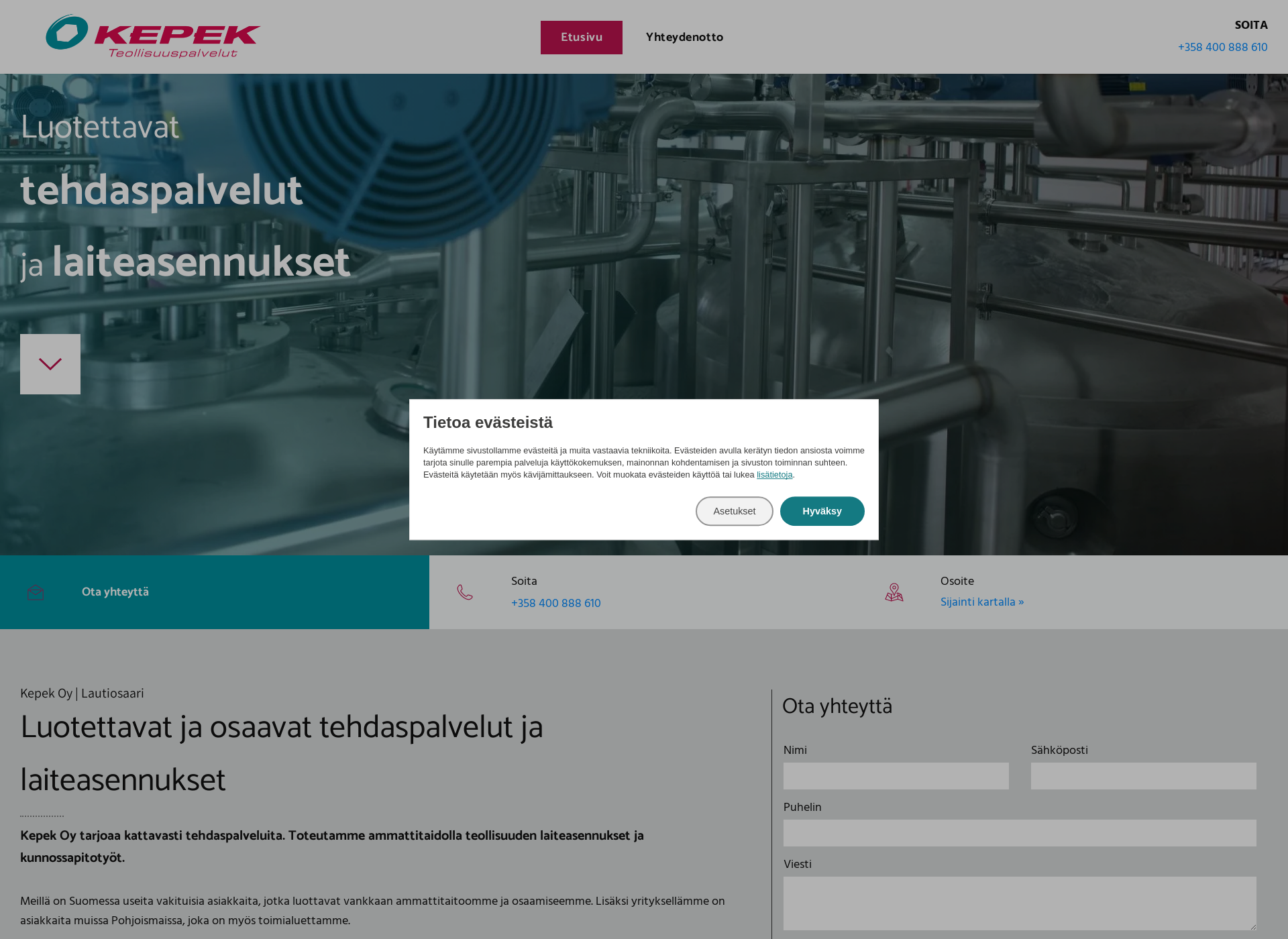 Screenshot for kepek.fi