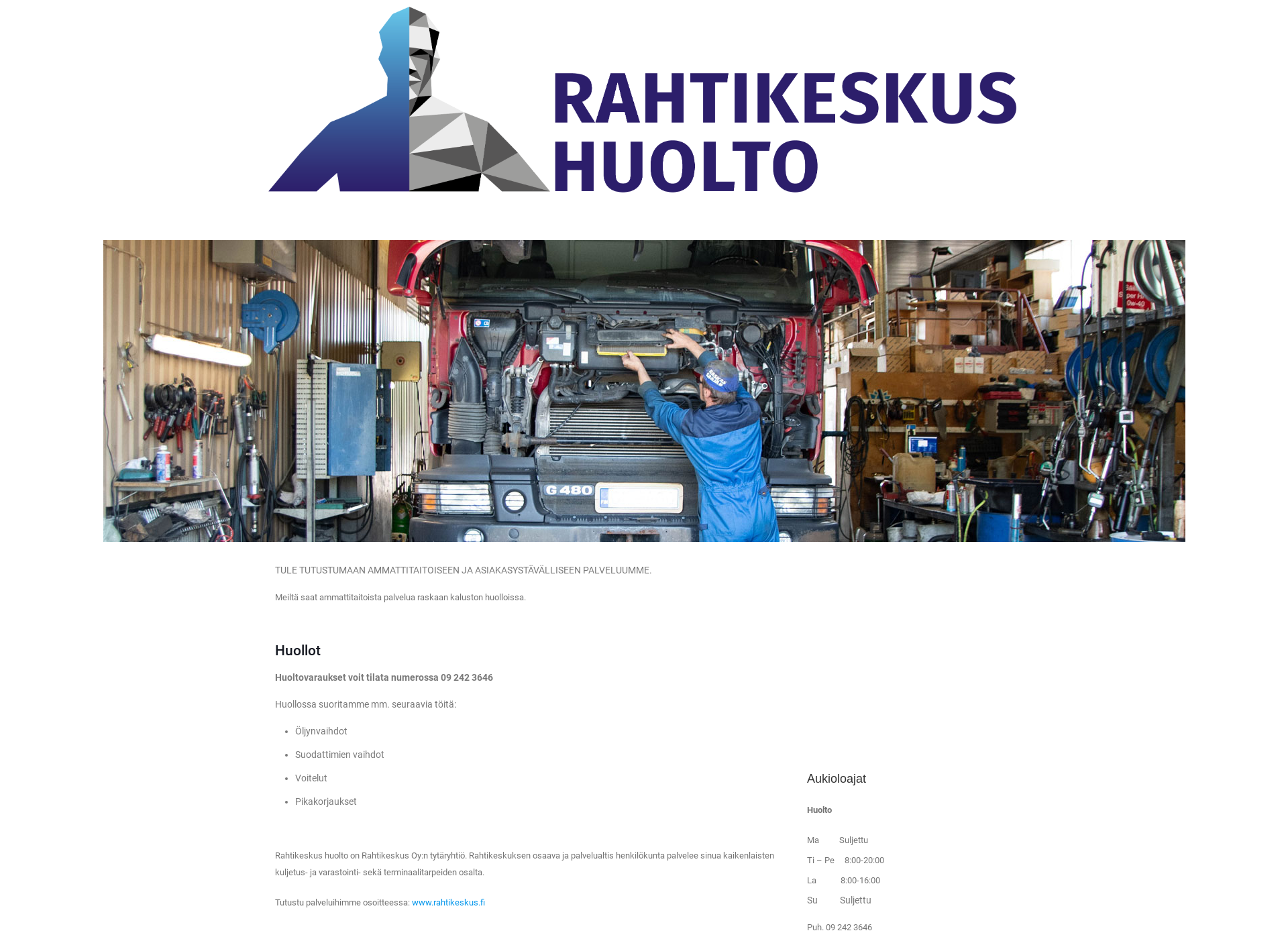 Screenshot for keravankuljetus.fi