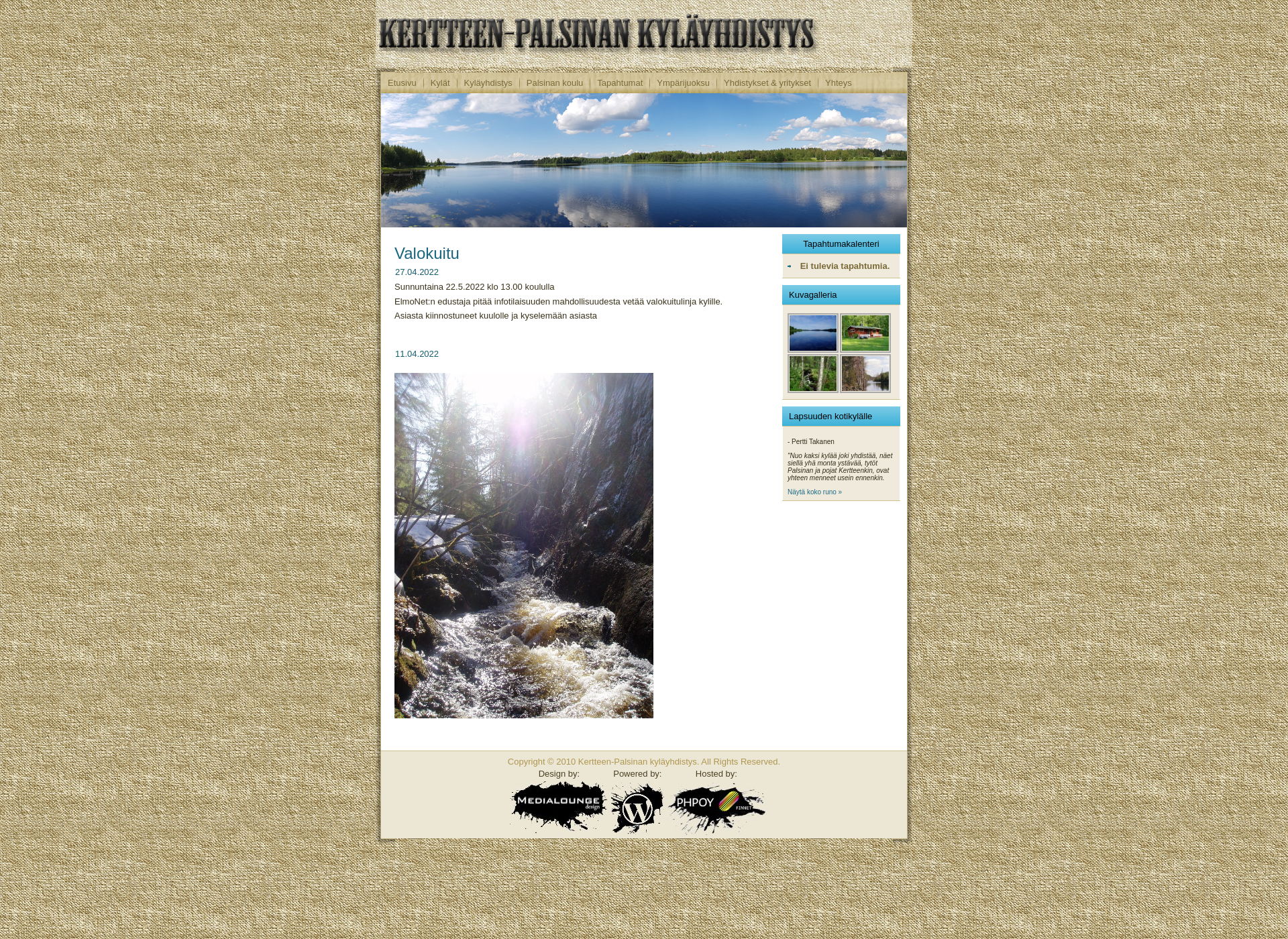 Screenshot for kerte-palsina.fi