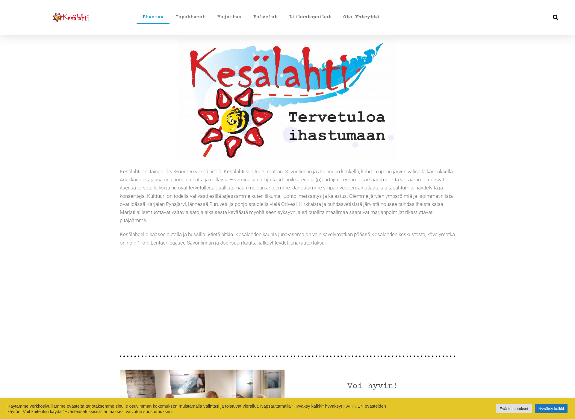 Screenshot for kesalahti.fi