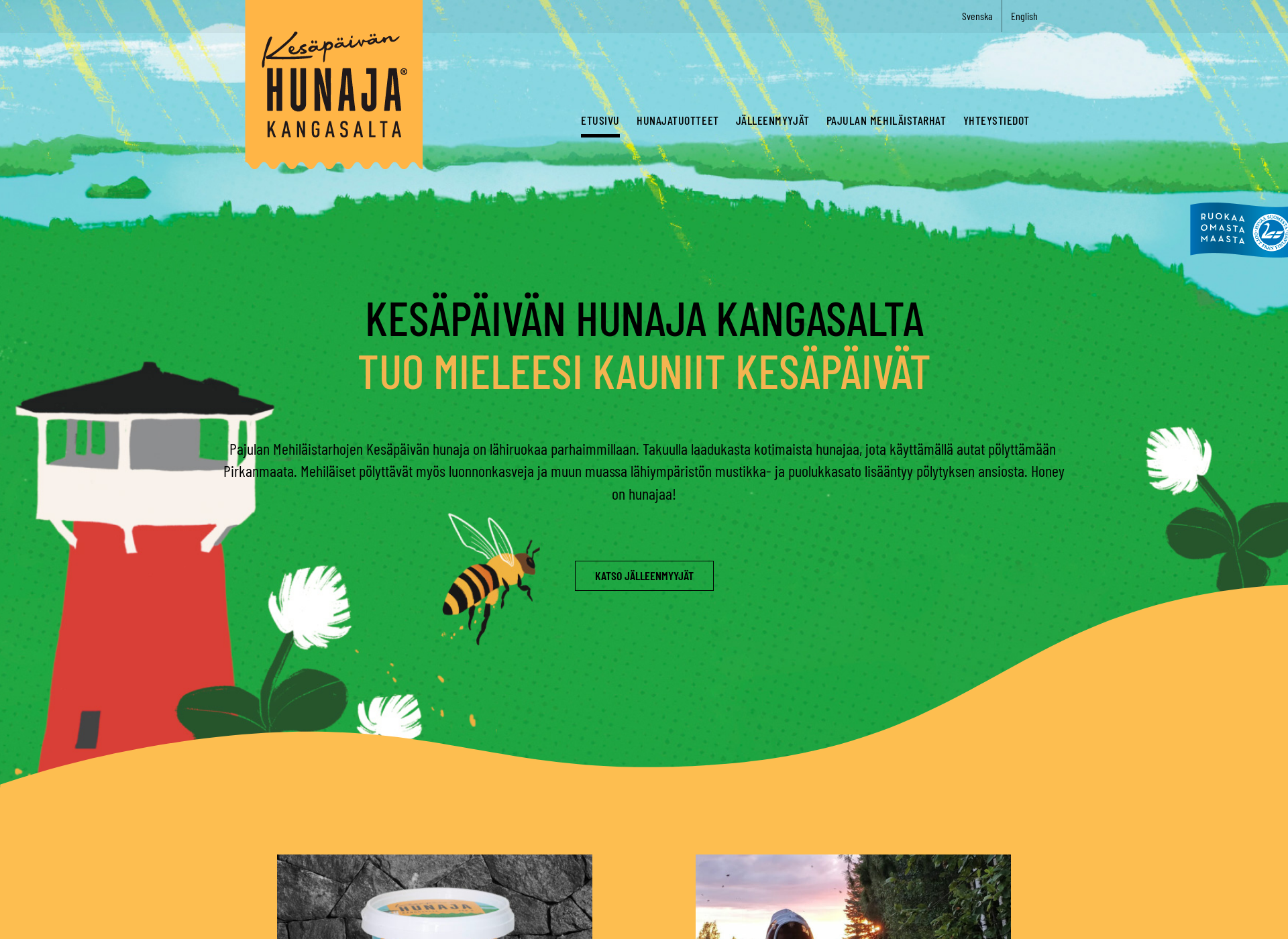 Screenshot for kesapaivanhunaja.fi