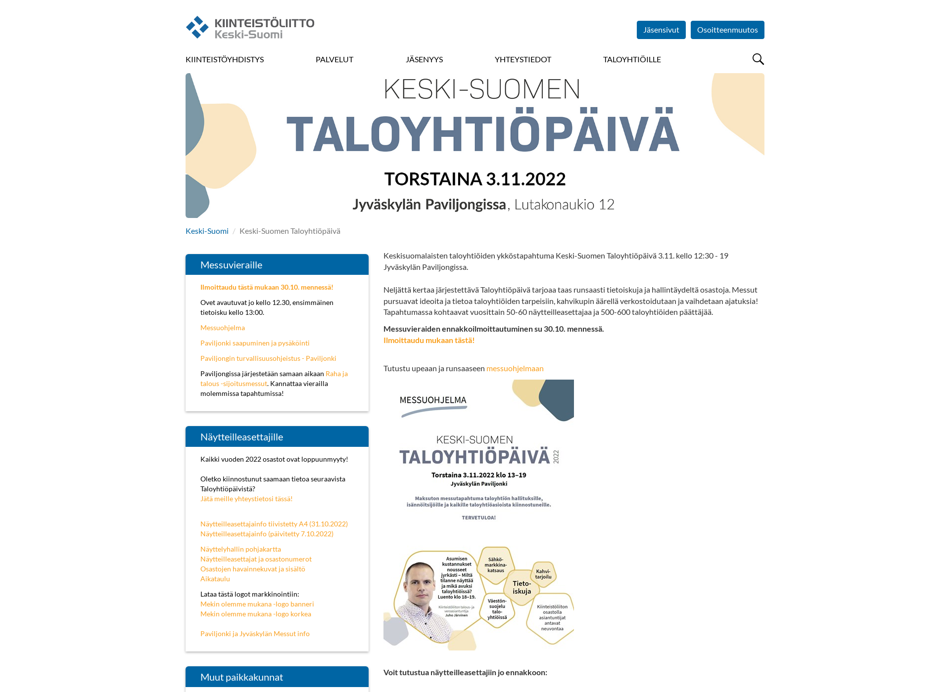 Screenshot for keski-suomentaloyhtiopaiva.fi