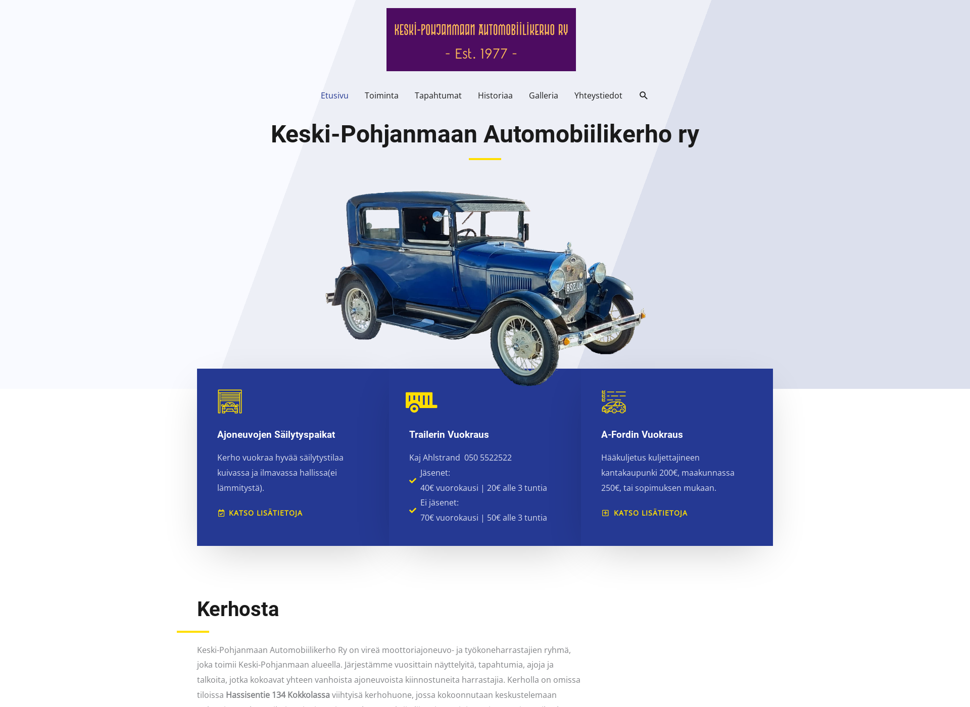 Screenshot for keskipohjanmaanmobilistit.fi