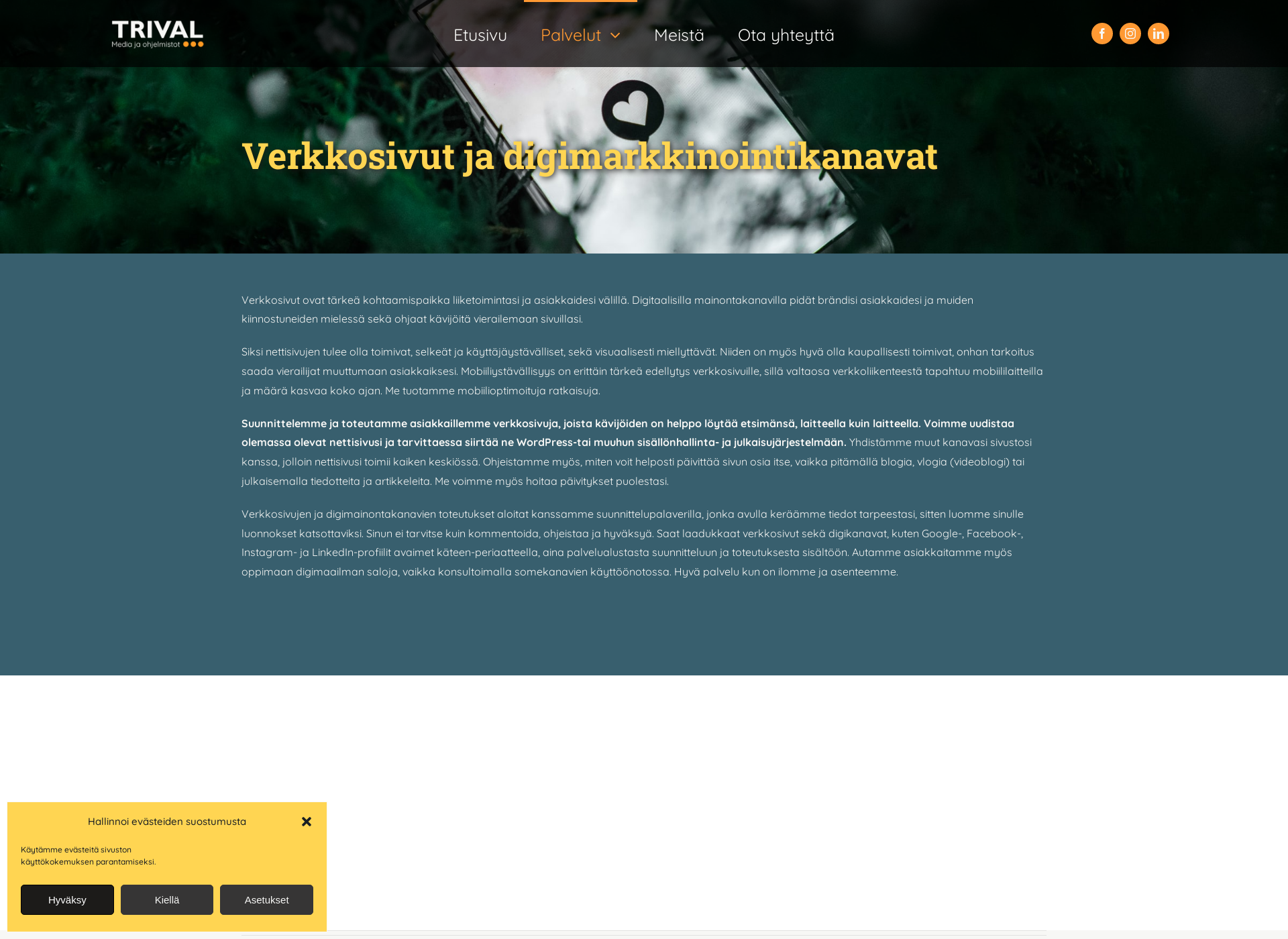 Screenshot for keskuskoulu.fi