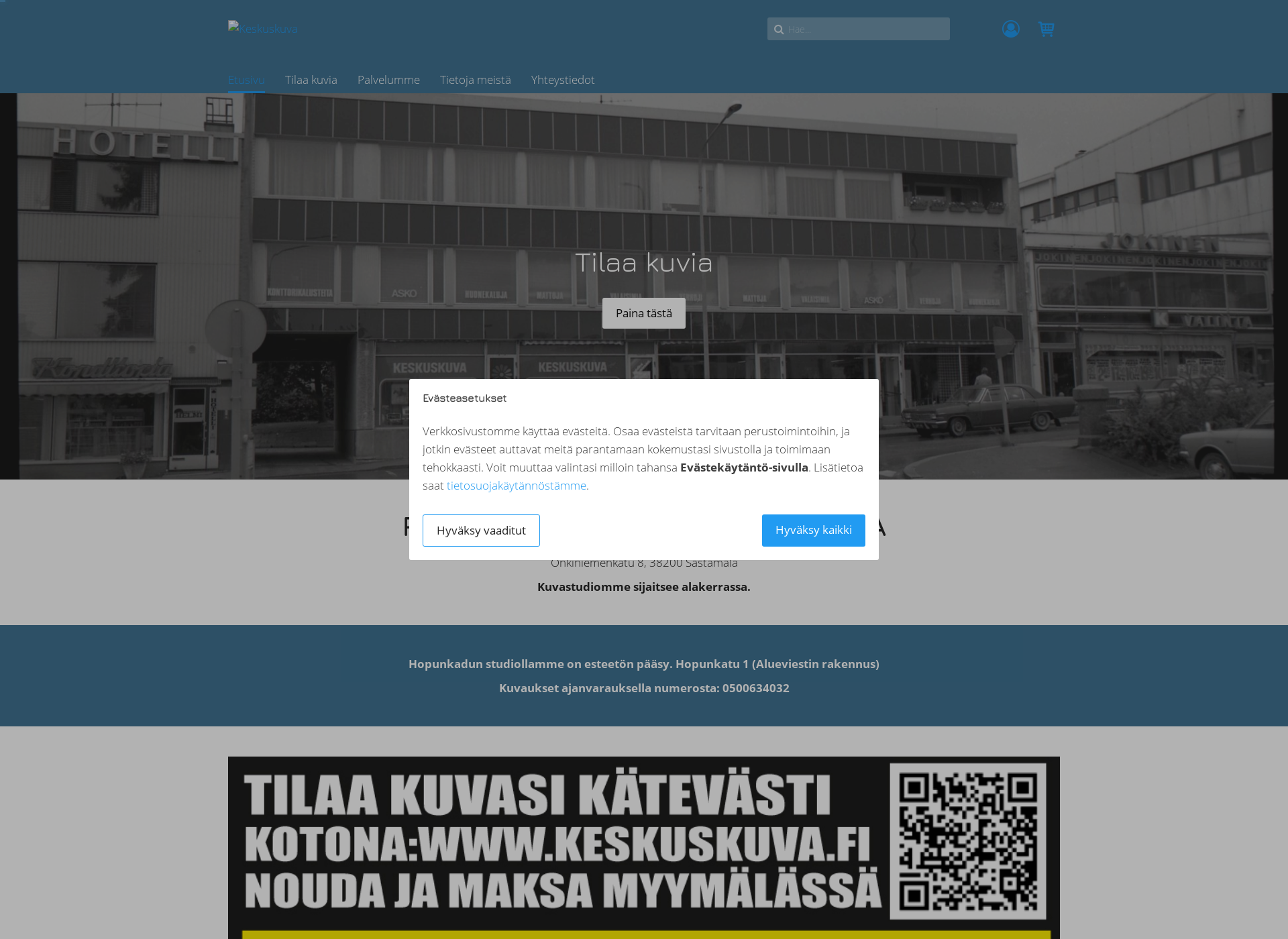 Screenshot for keskuskuva.fi