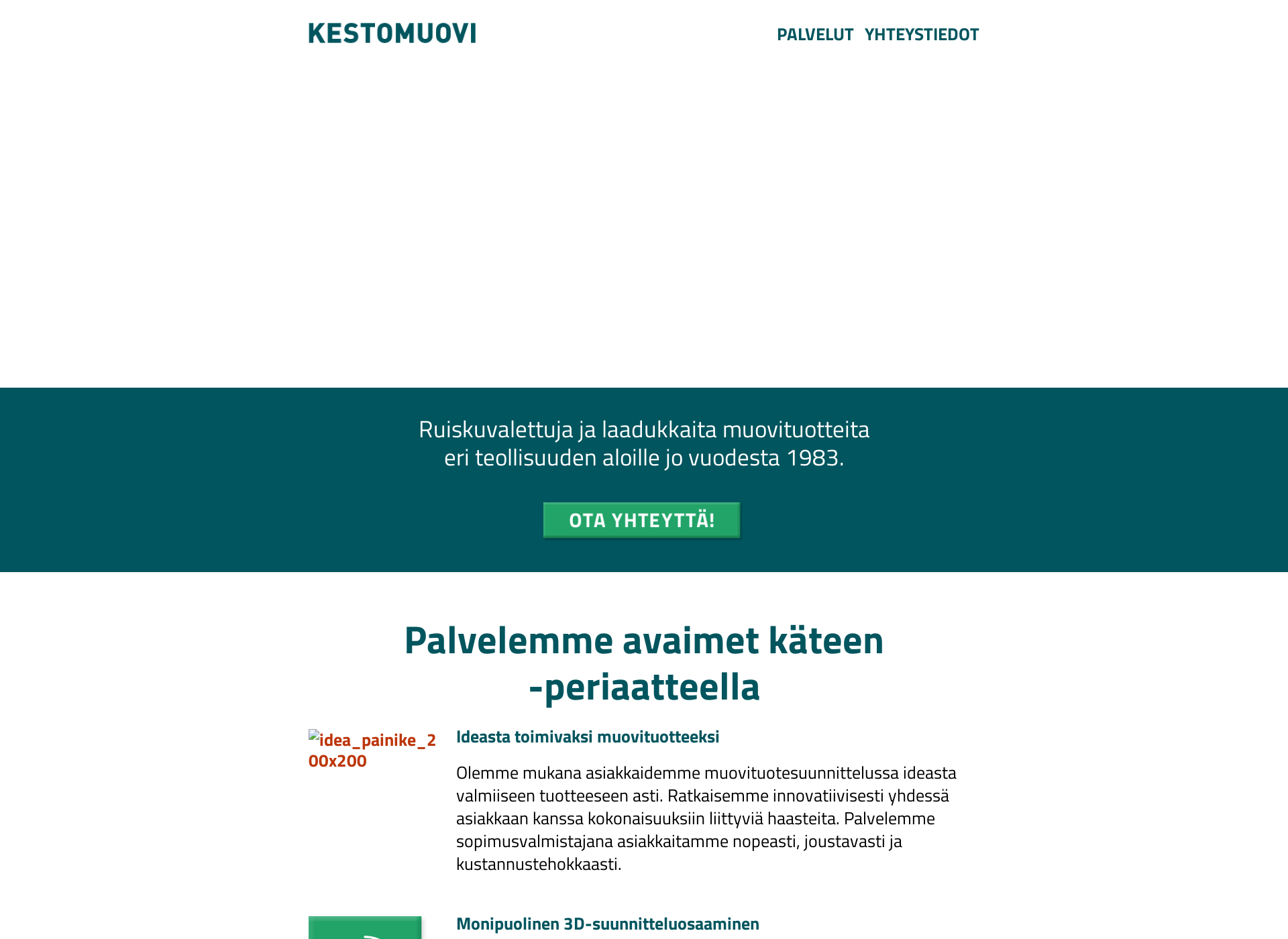 Screenshot for kestomuovi.fi