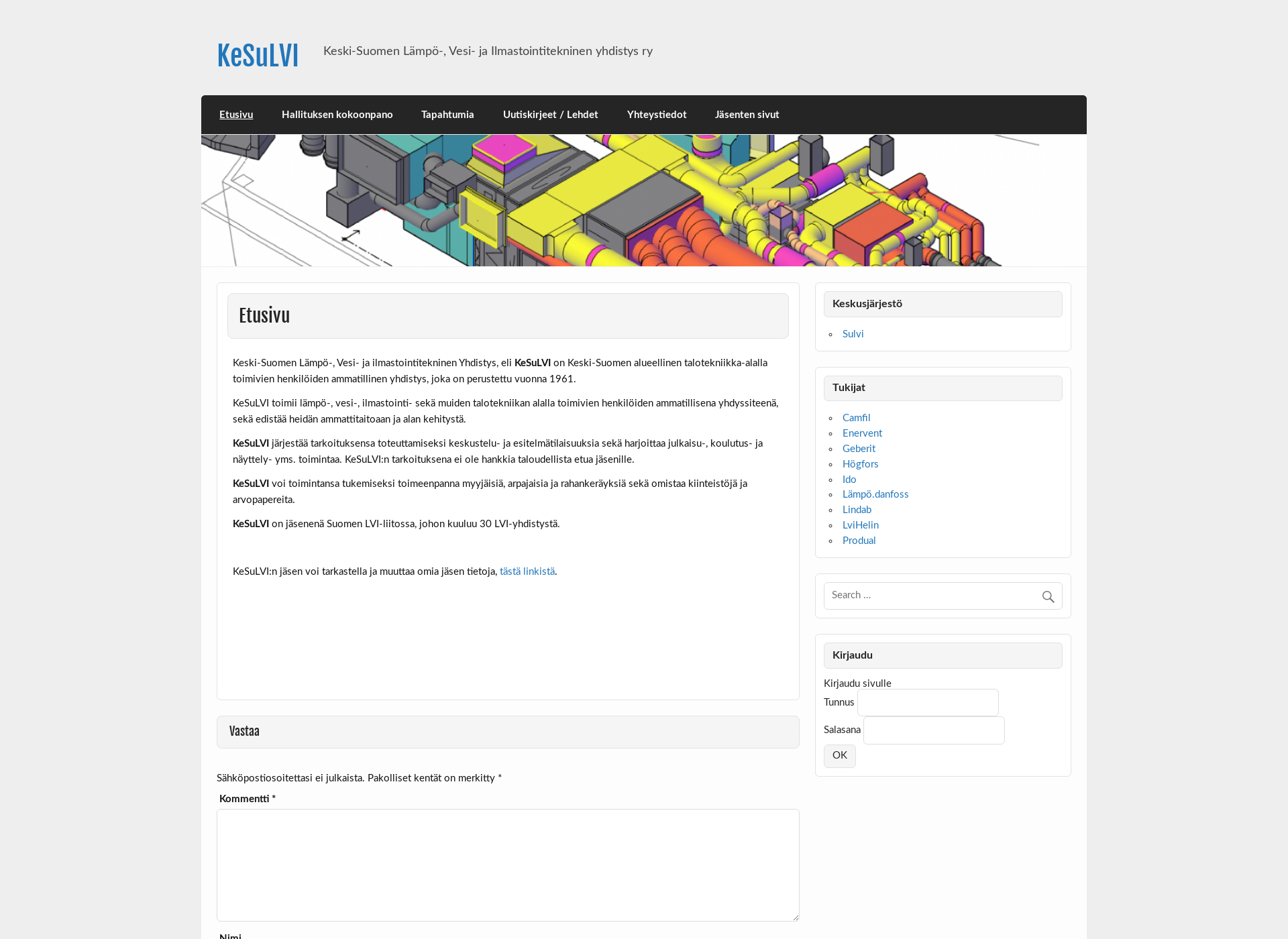 Screenshot for kesulvi.fi