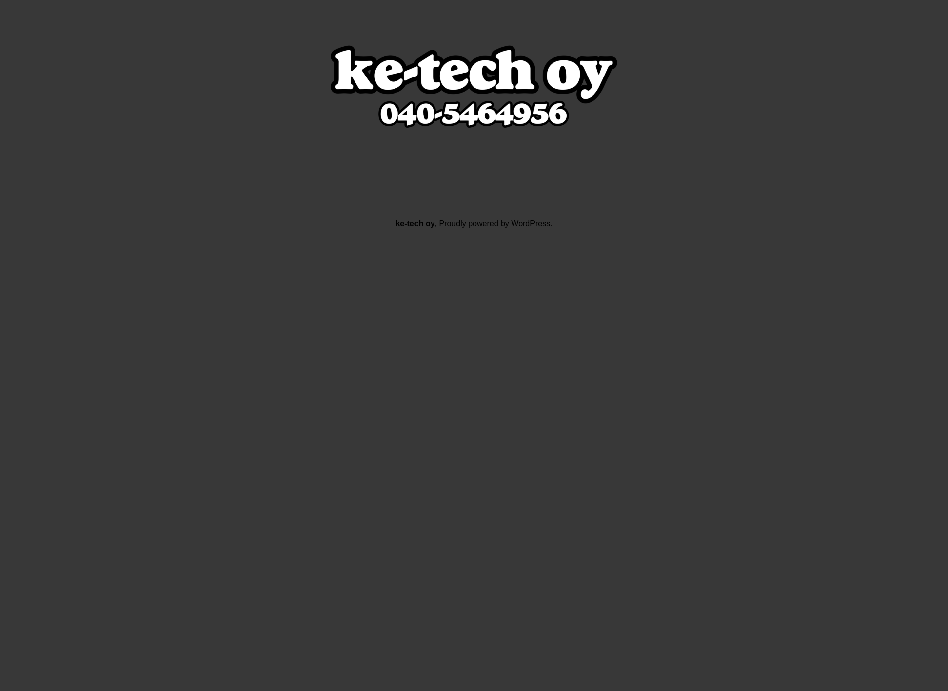 Skärmdump för ketech.fi