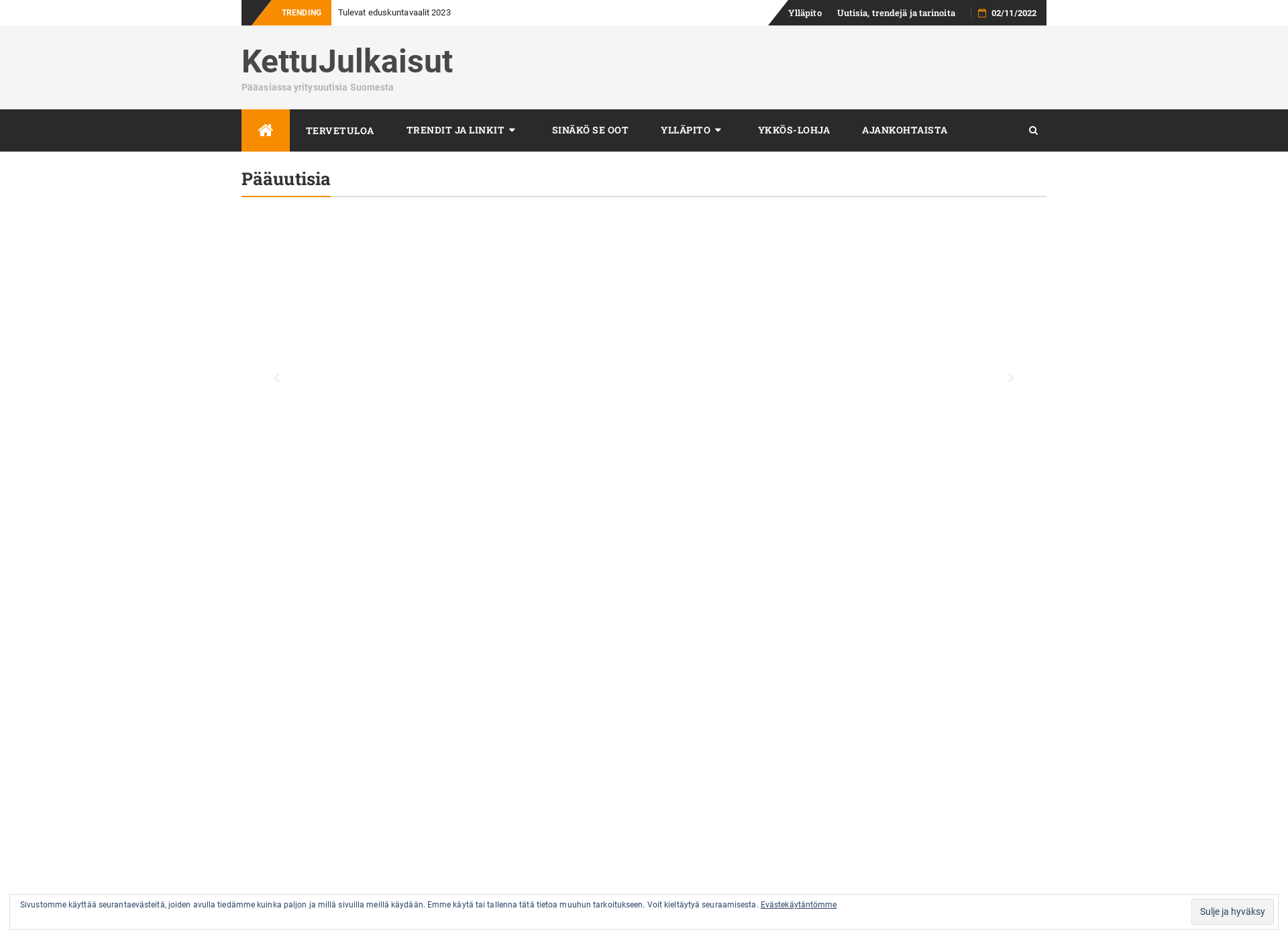 Skärmdump för kettujulkaisut.fi