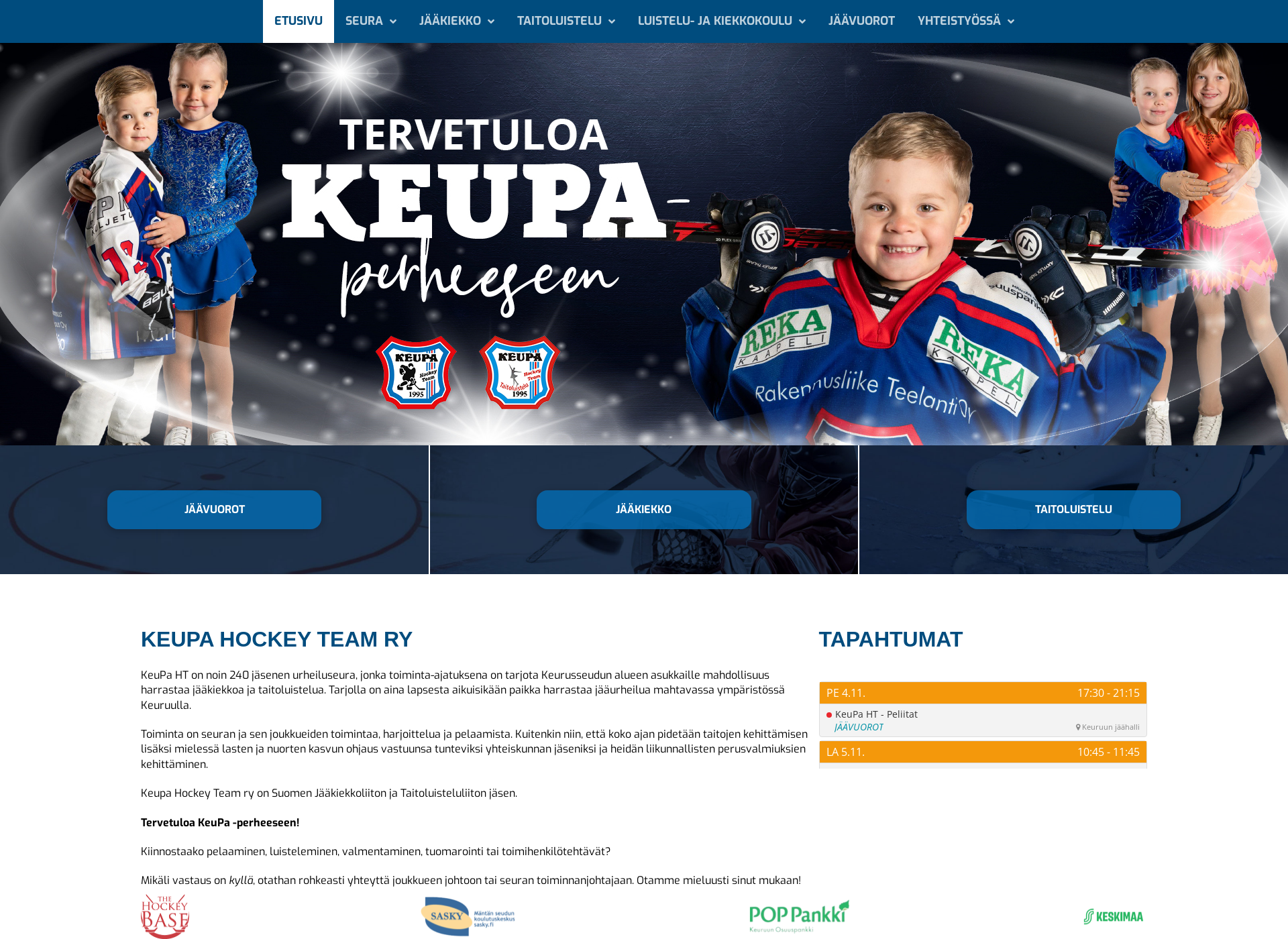Screenshot for keupa.fi