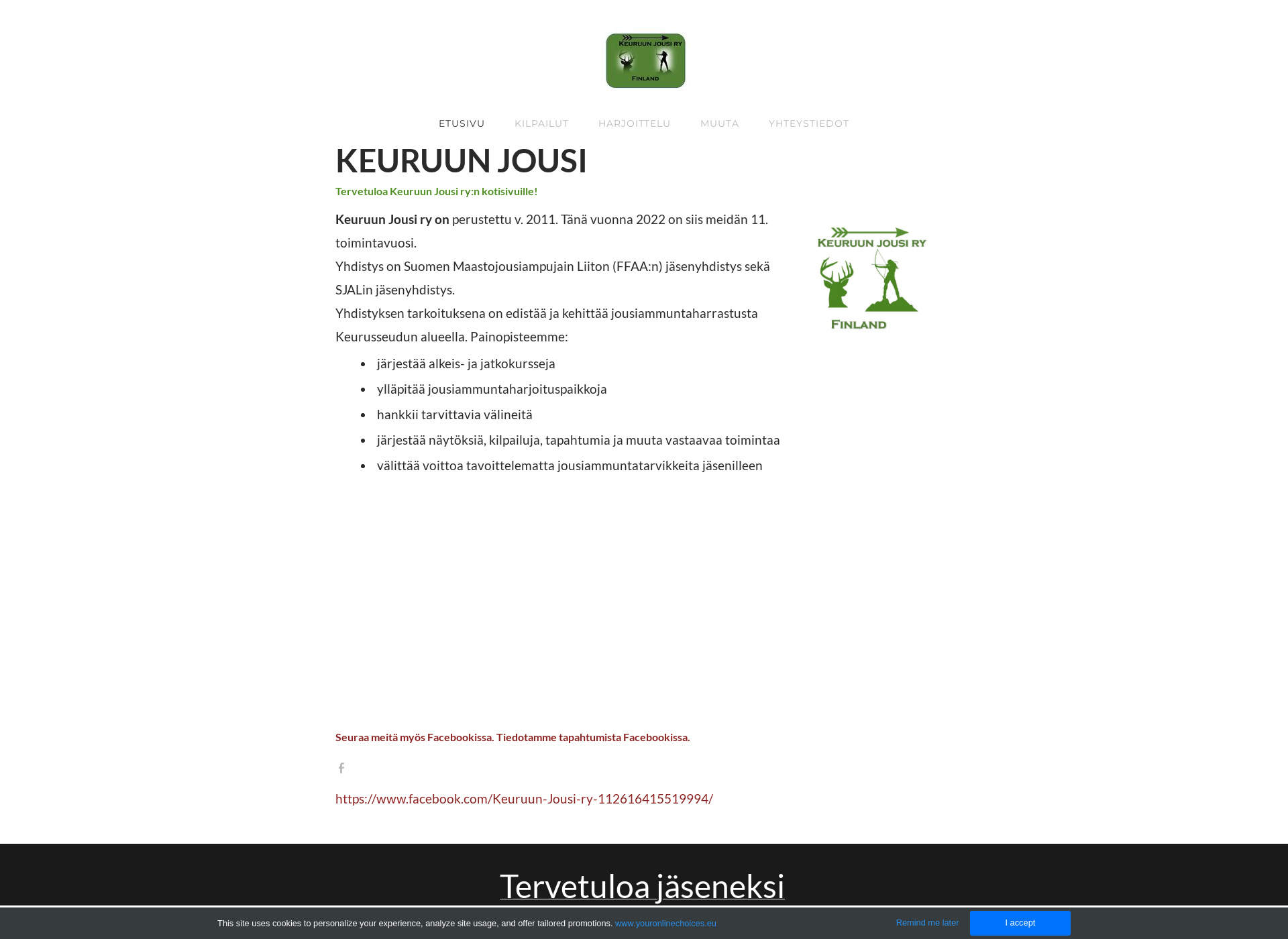 Screenshot for keuruunjousi.fi