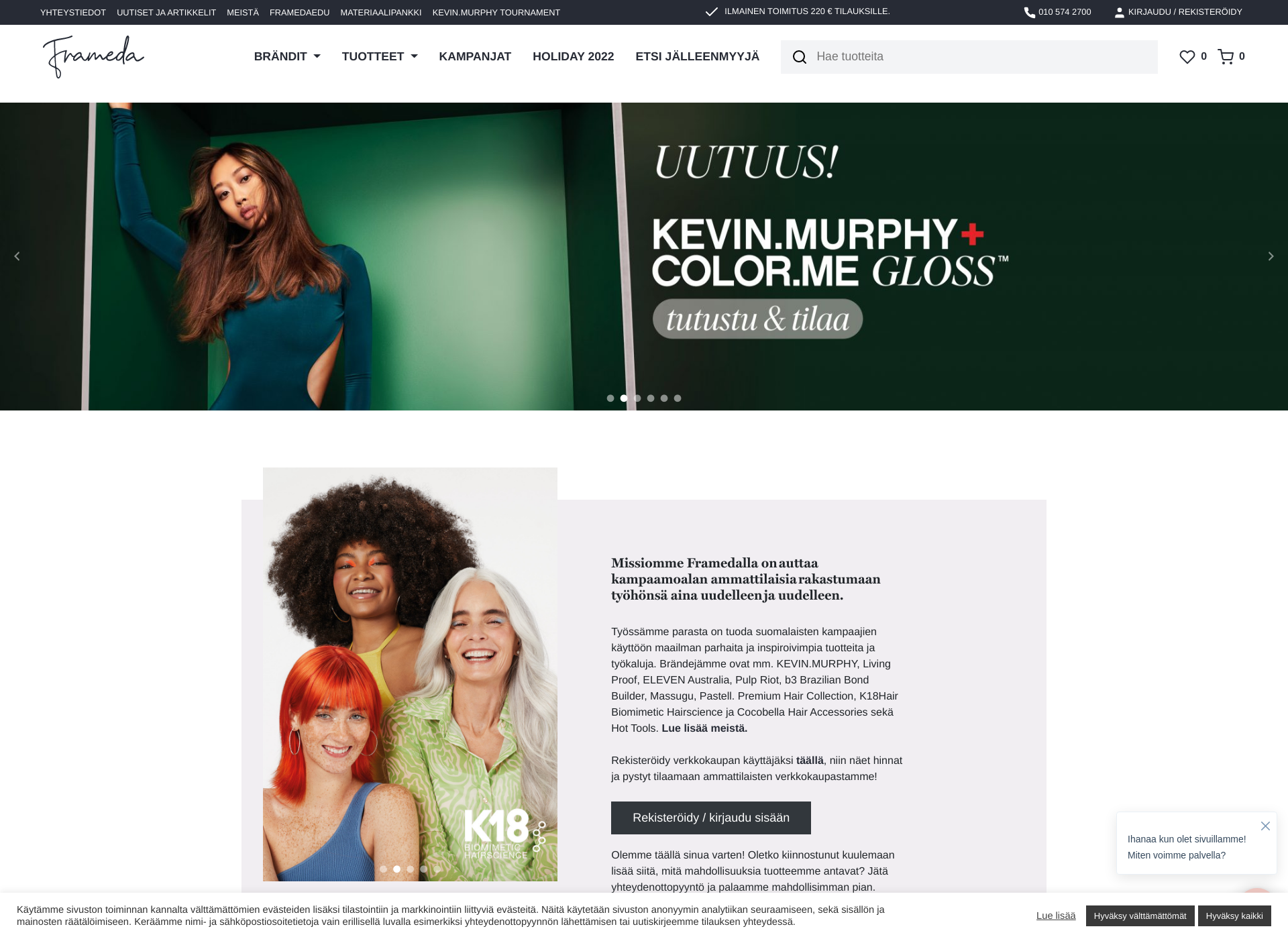 Screenshot for kevinmurphy.fi