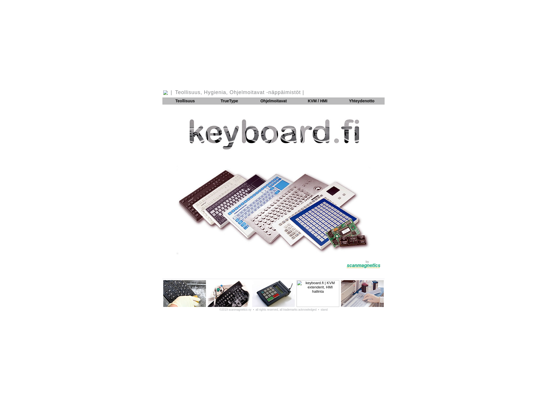 Skärmdump för keyboard.fi