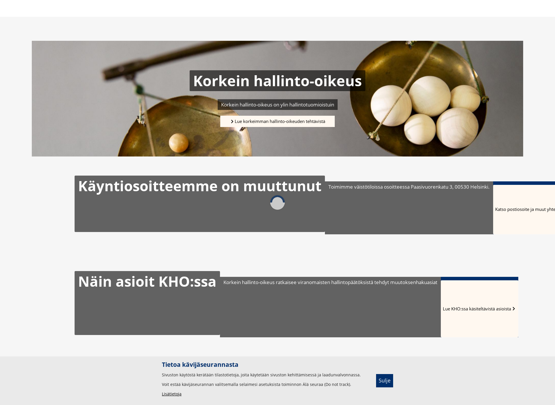 Screenshot for kho.fi