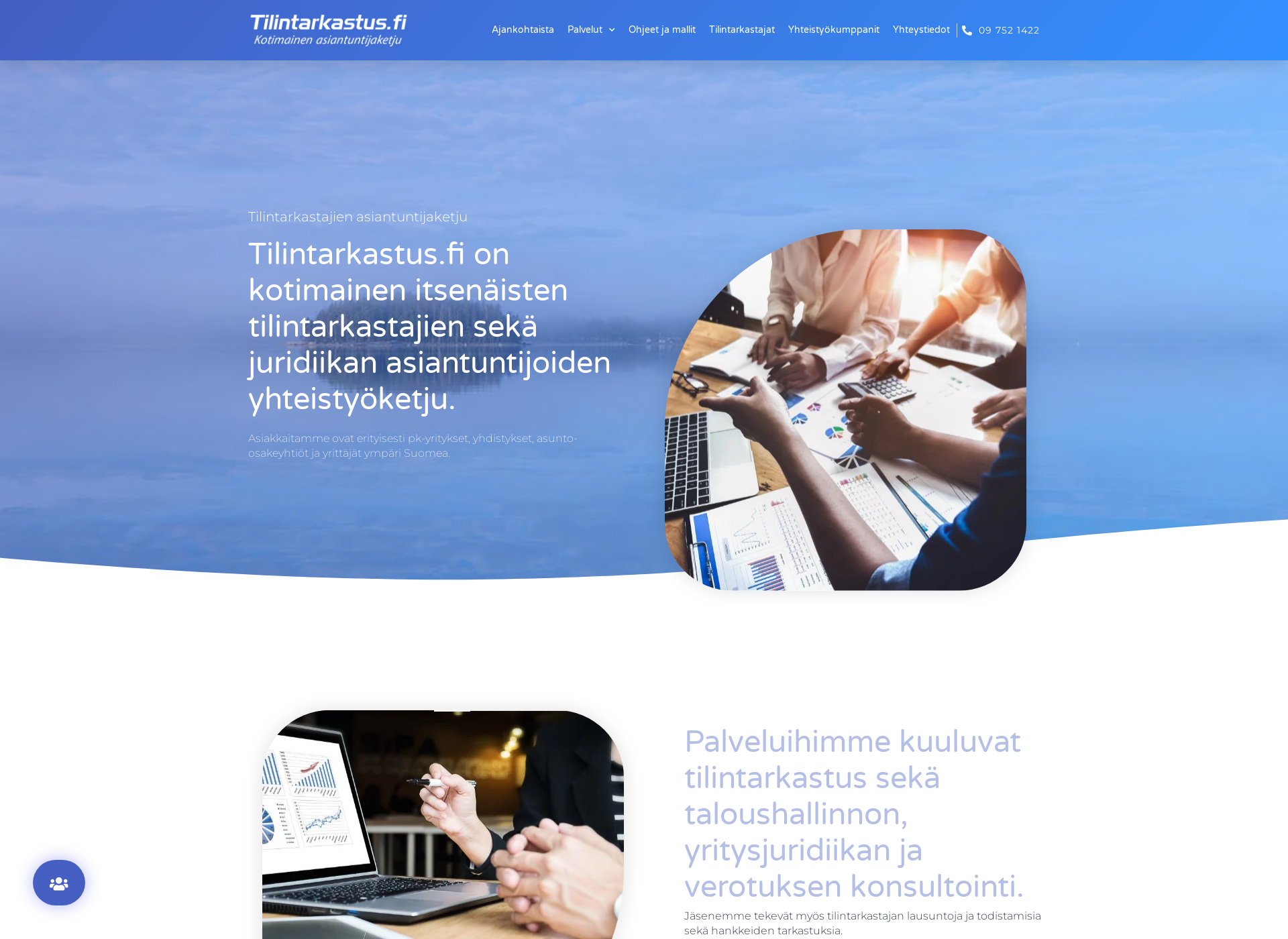 Screenshot for kht-tilintarkastajat.fi