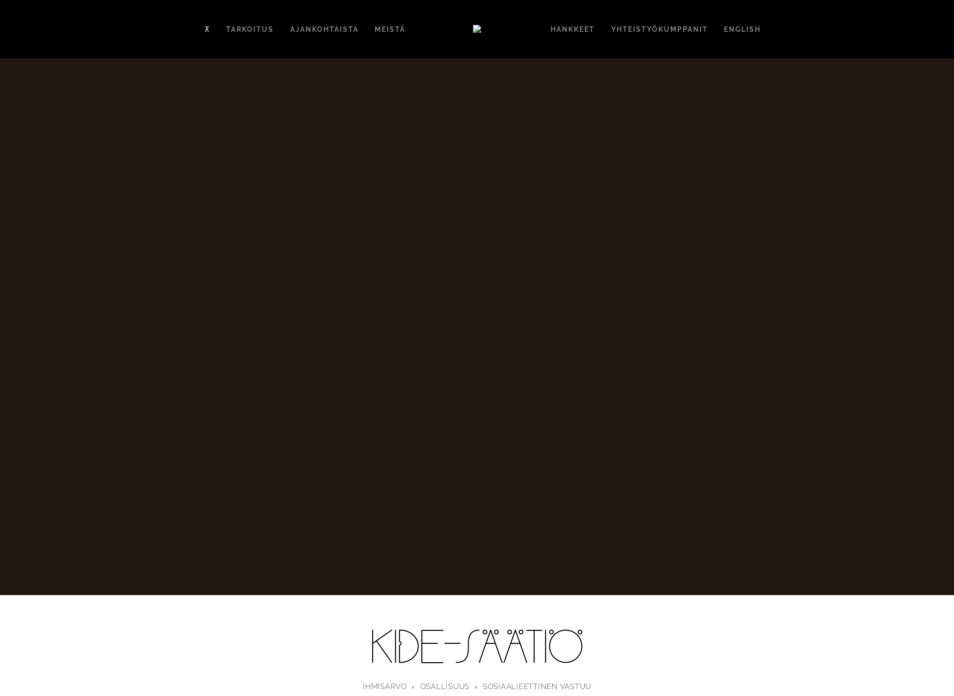 Screenshot for kidesaatio.fi