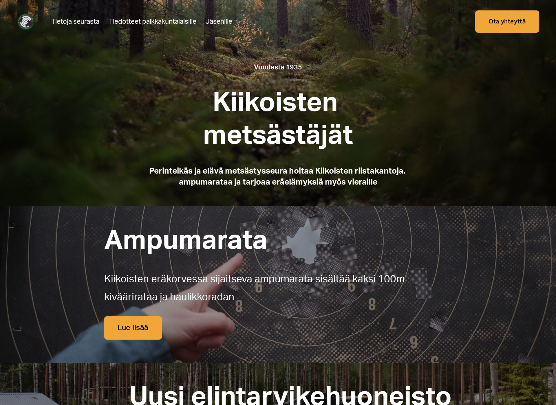 Screenshot for kiikoistenmetsastajat.fi