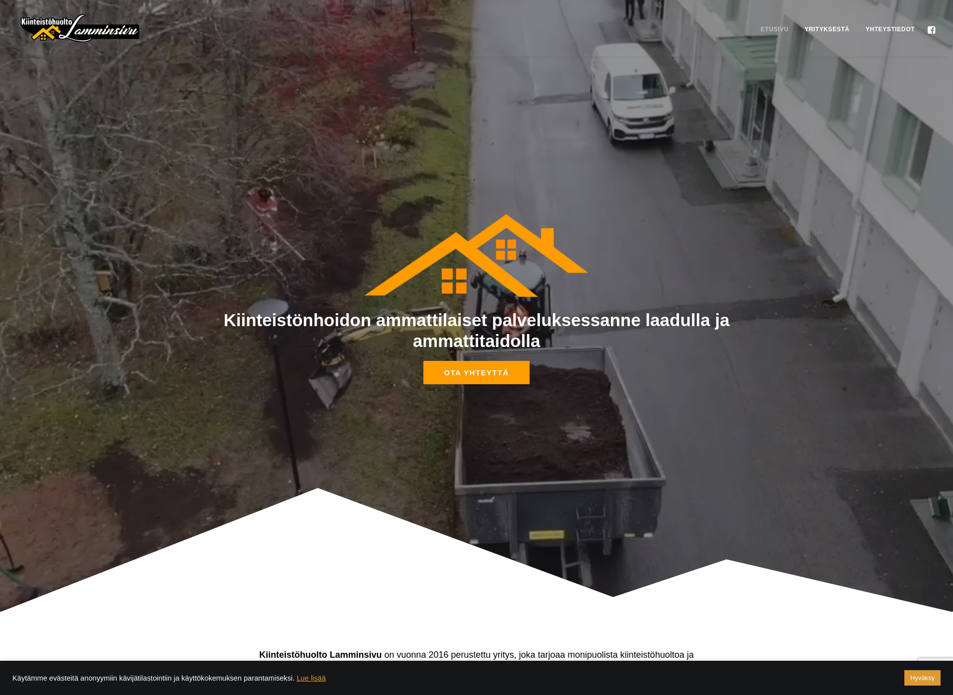 Screenshot for kiinteistohuoltolamminsivu.fi