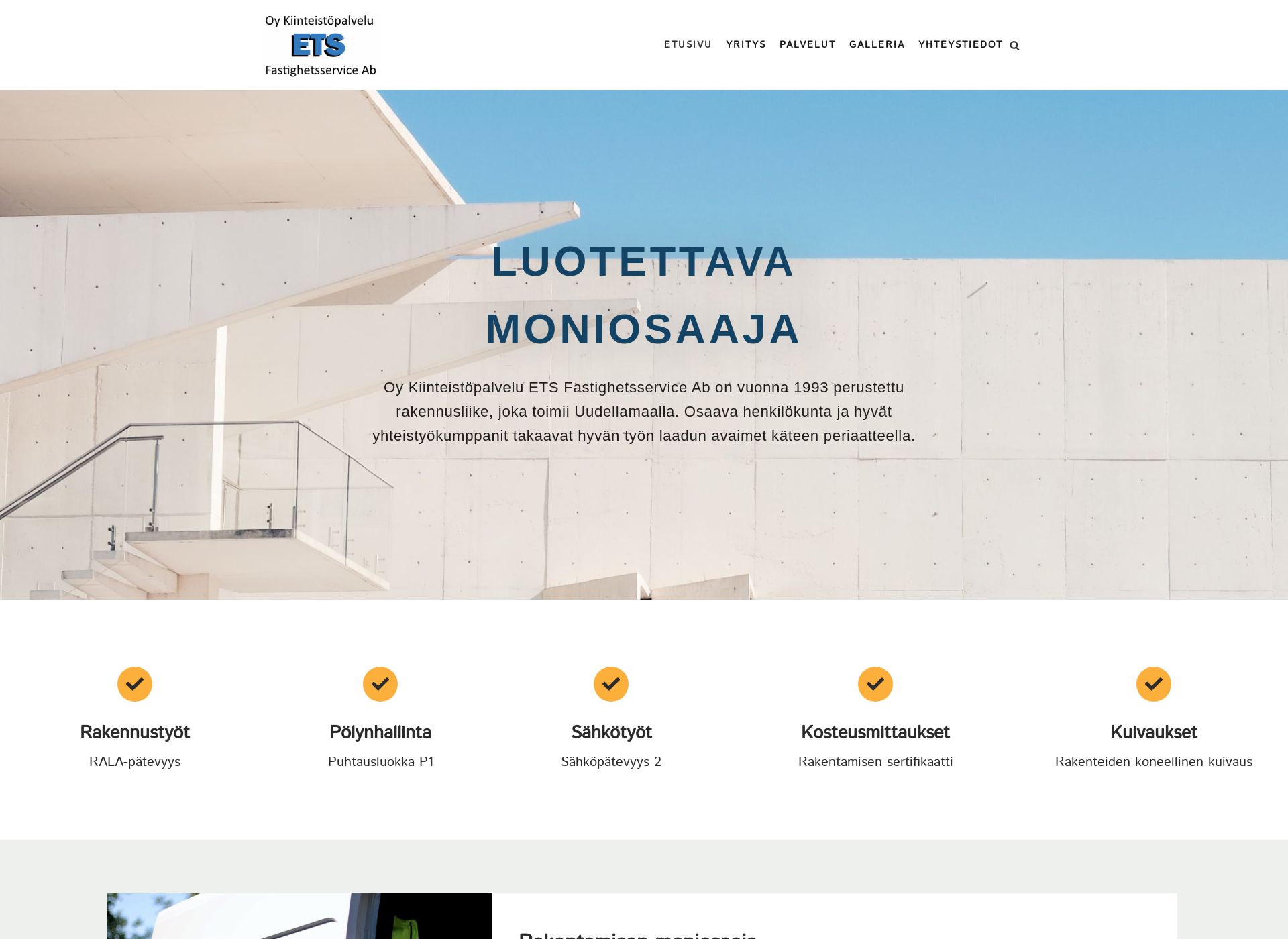 Screenshot for kiinteistopalveluets.fi