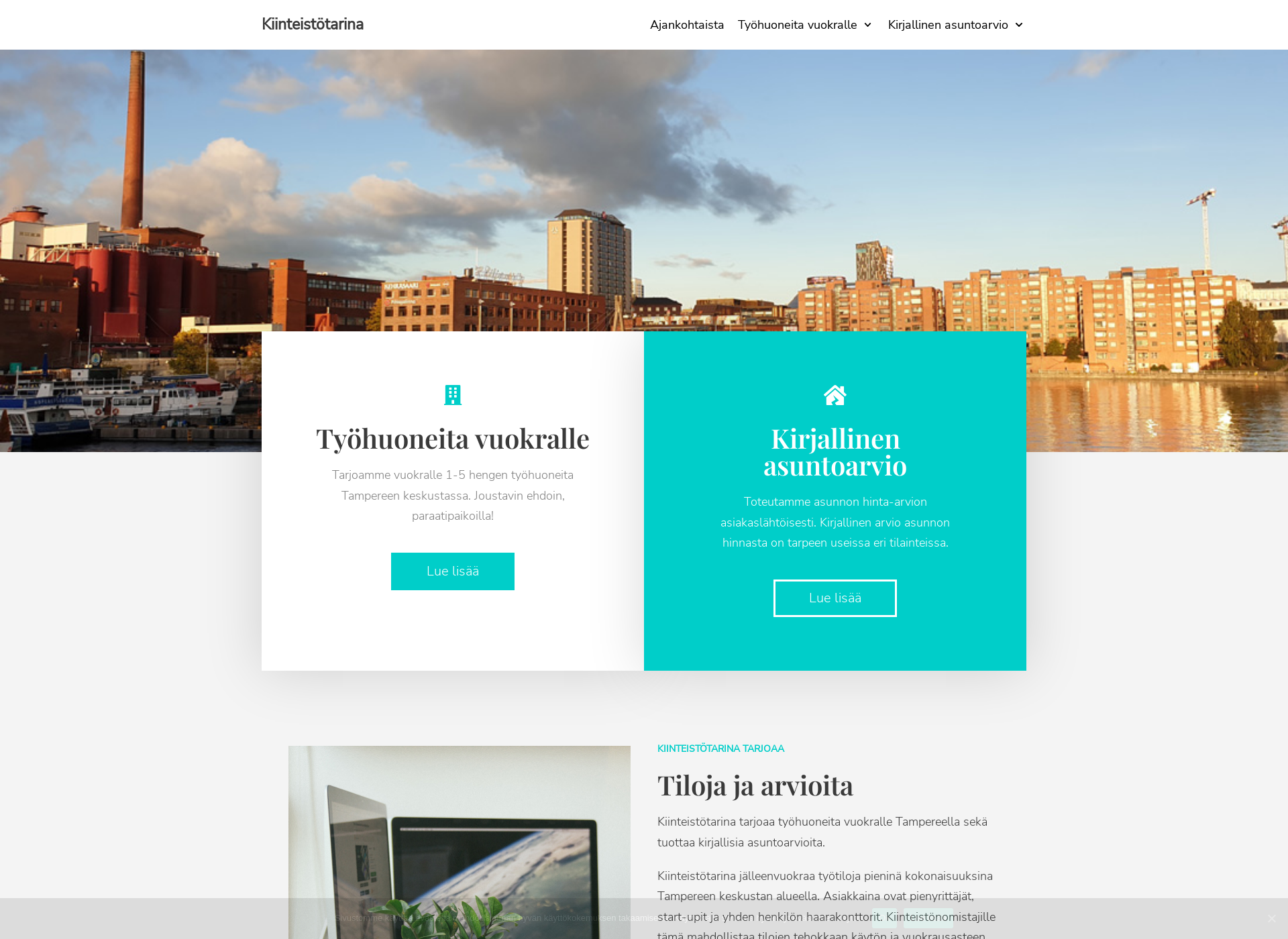 Screenshot for kiinteistotarina.fi