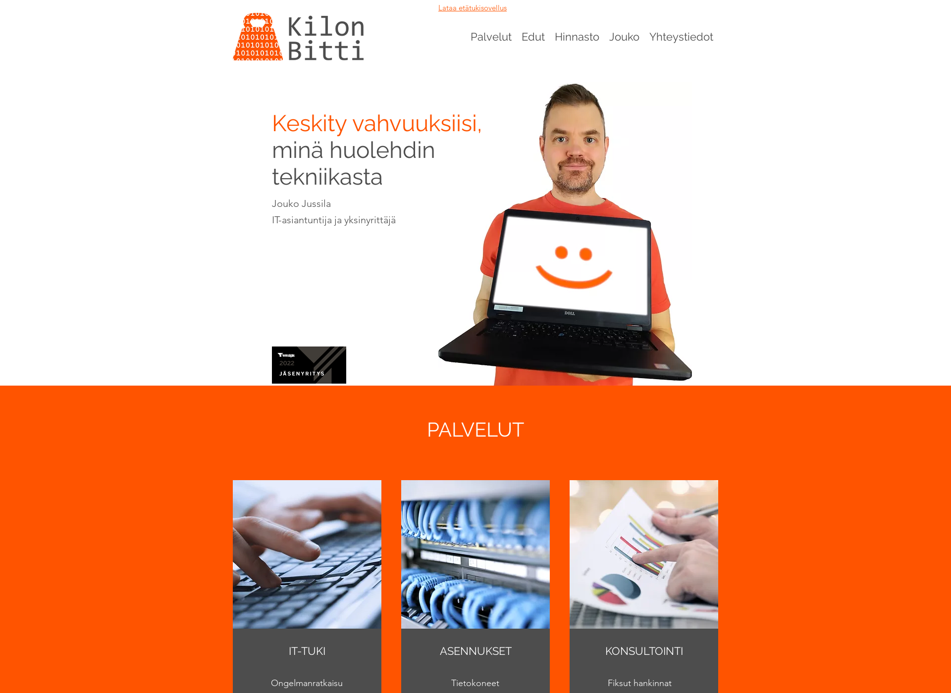 Screenshot for kilonbitti.fi