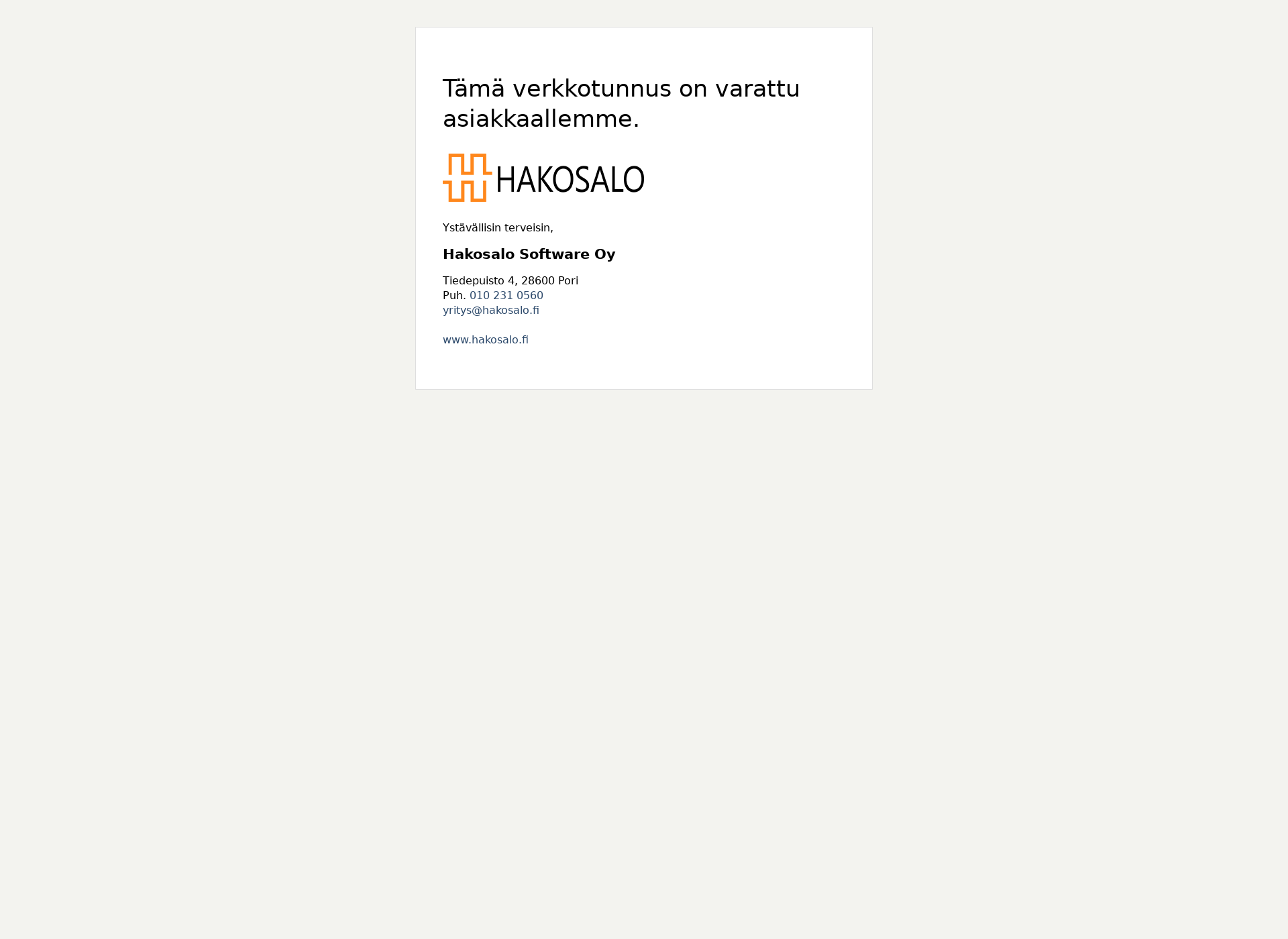 Screenshot for kilpailutakuljetuksia.fi