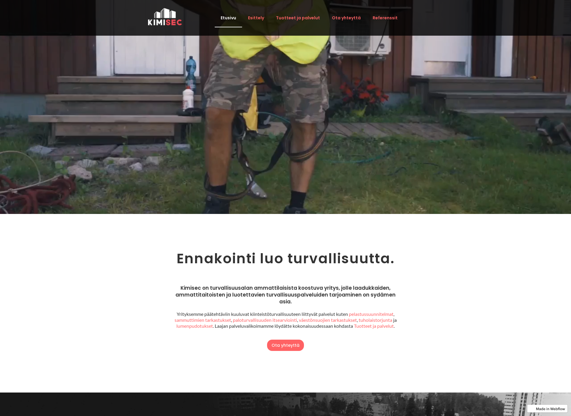 Screenshot for kimisec.fi