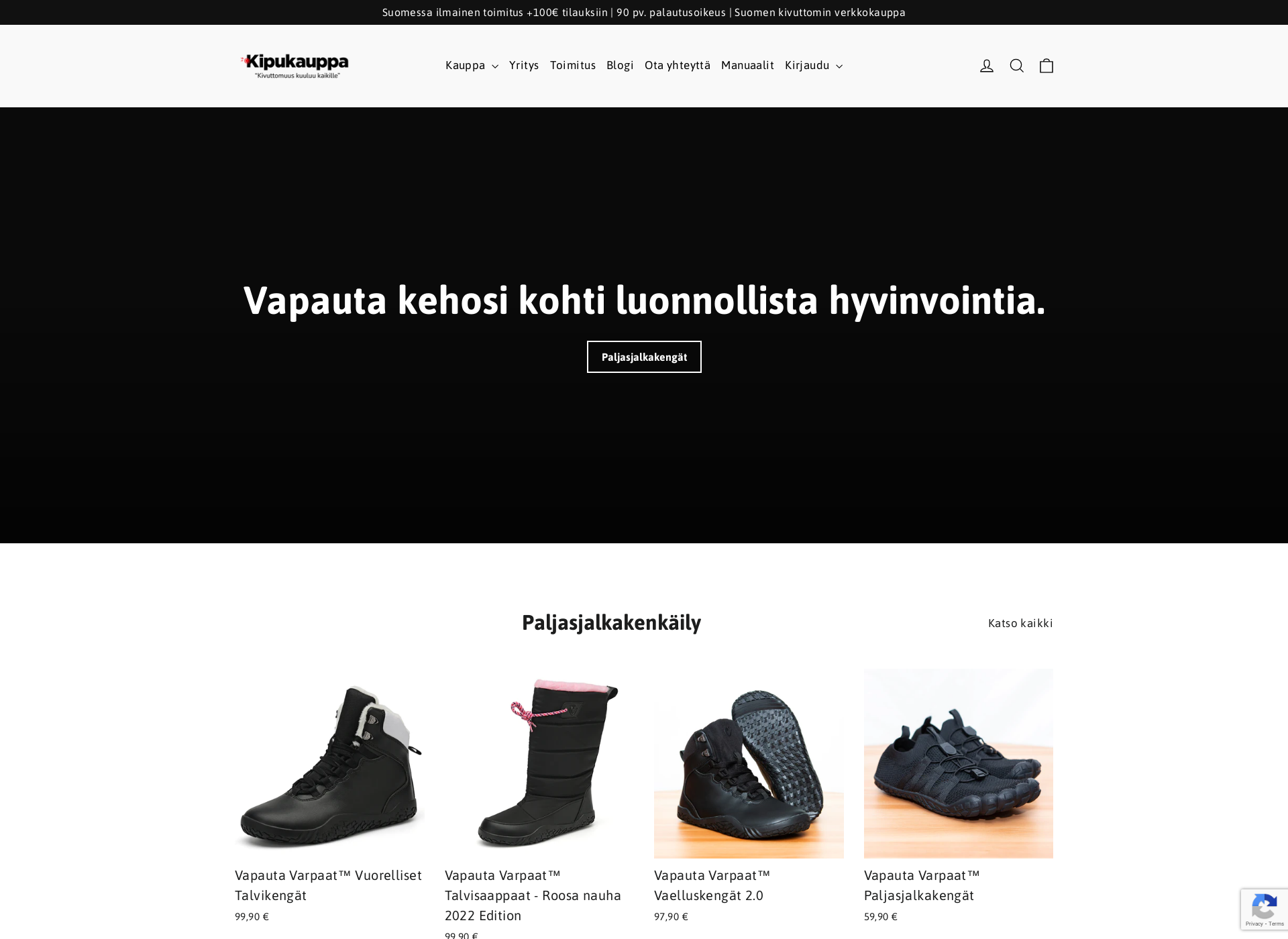 Screenshot for kipukauppa.com