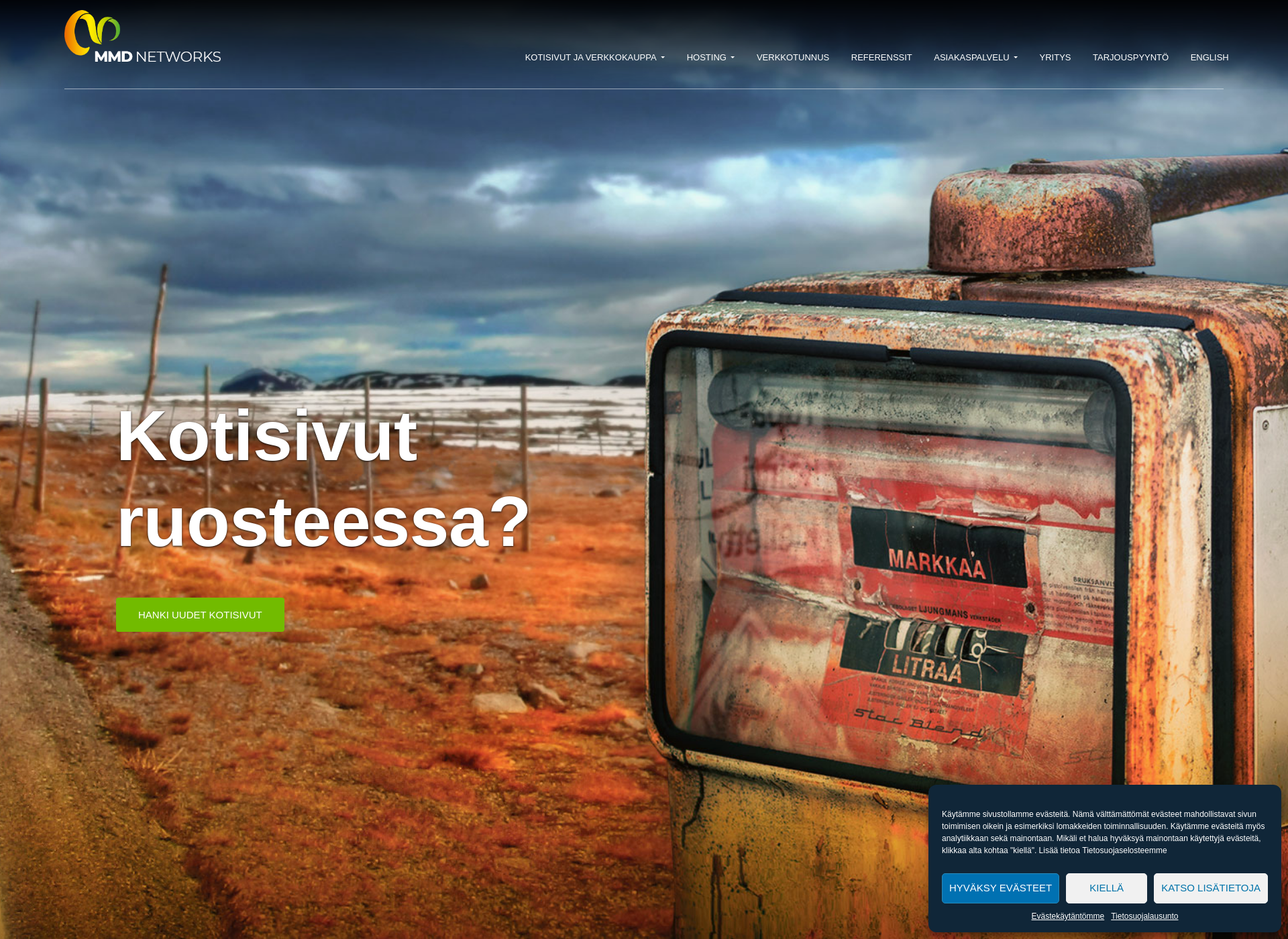 Screenshot for kirahvidomainit.fi