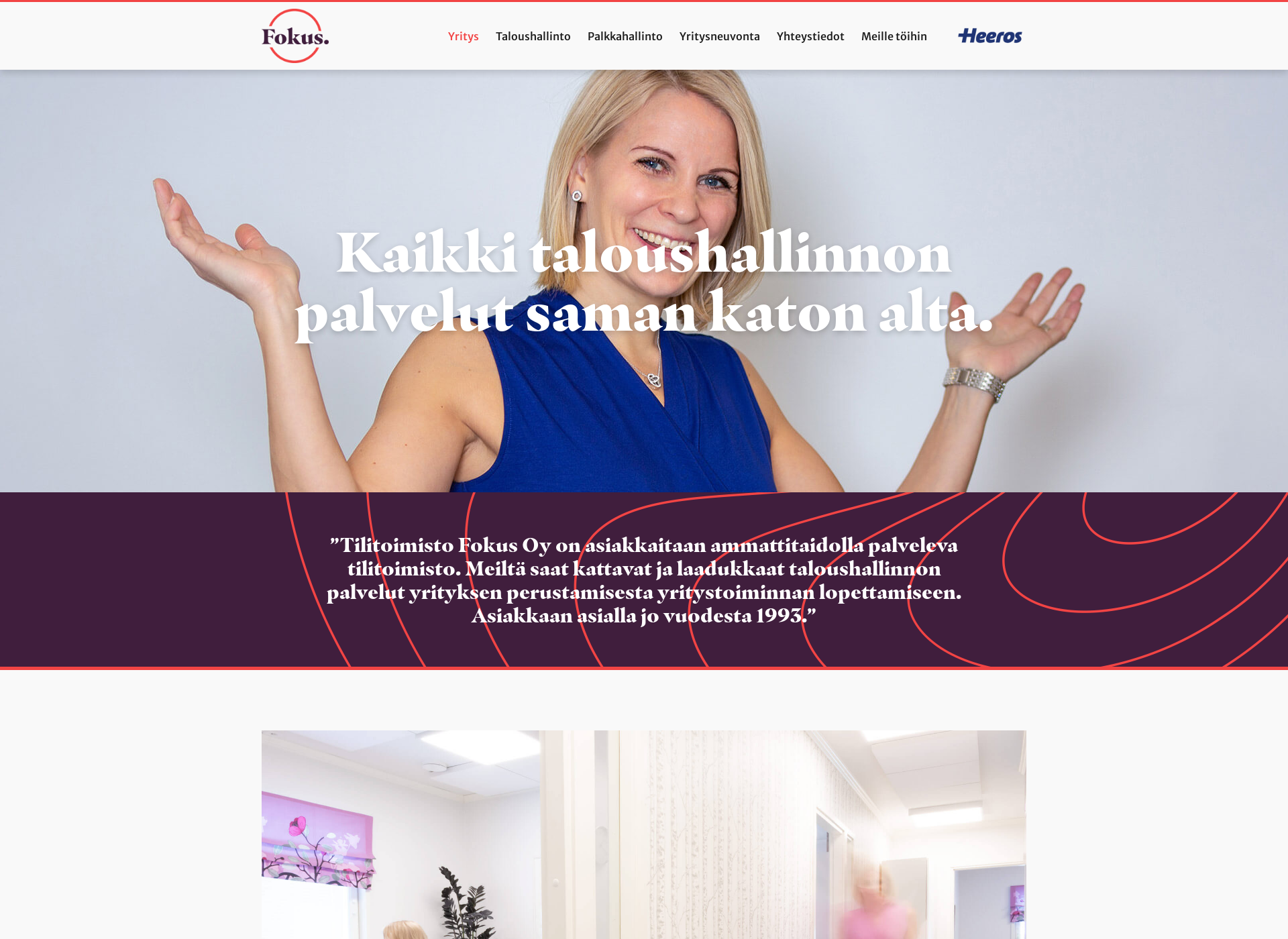 Screenshot for kirjanpitokuntoon.fi