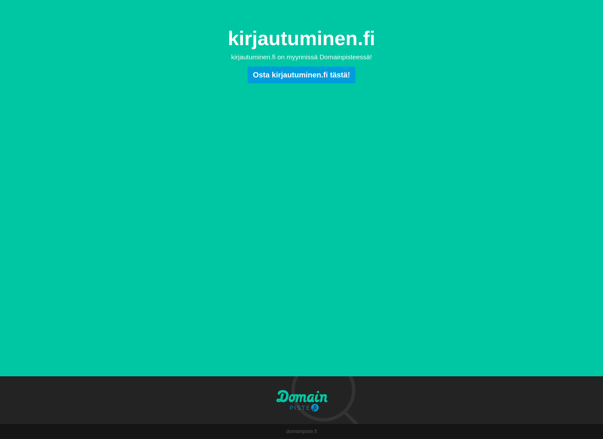 Skärmdump för kirjautuminen.fi
