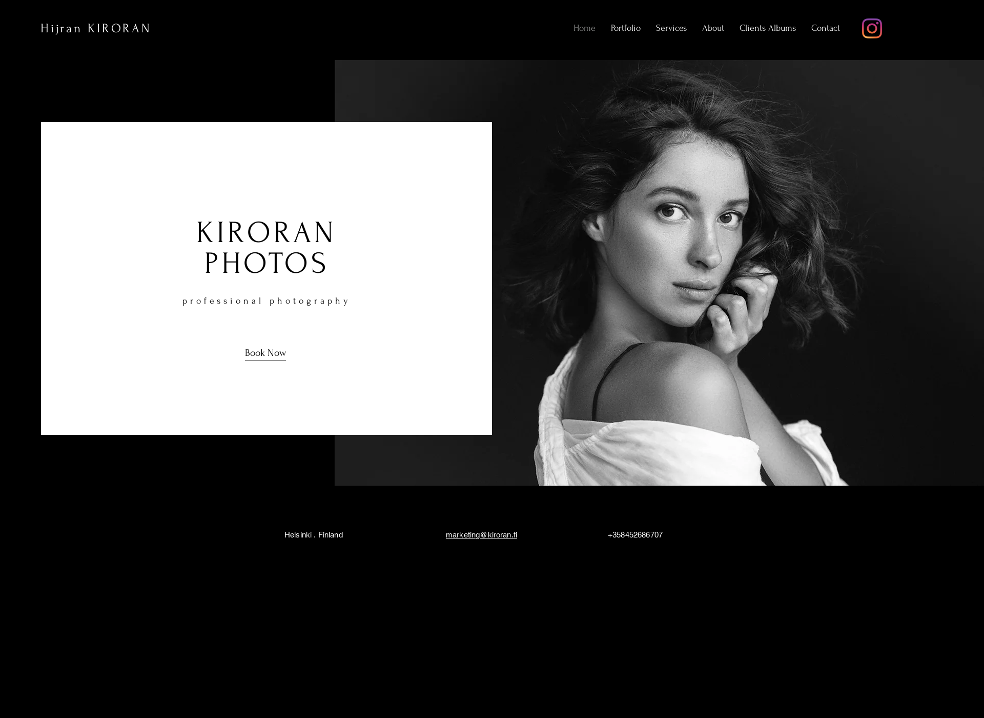 Screenshot for kiroran.fi