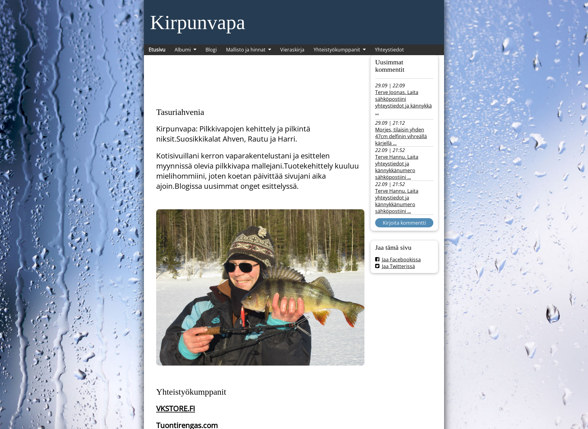 Screenshot for kirpunvapa.fi