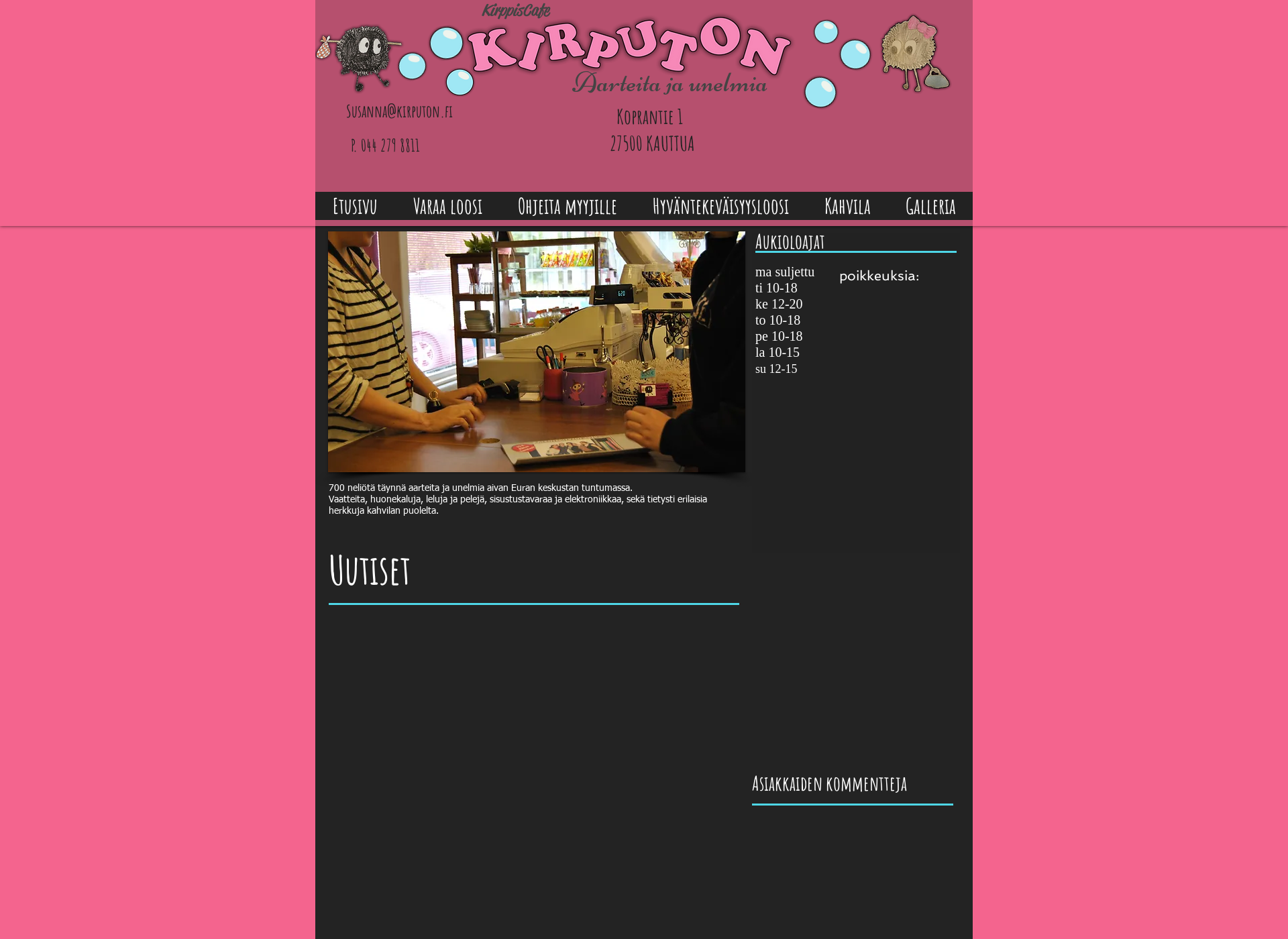 Screenshot for kirputon.fi