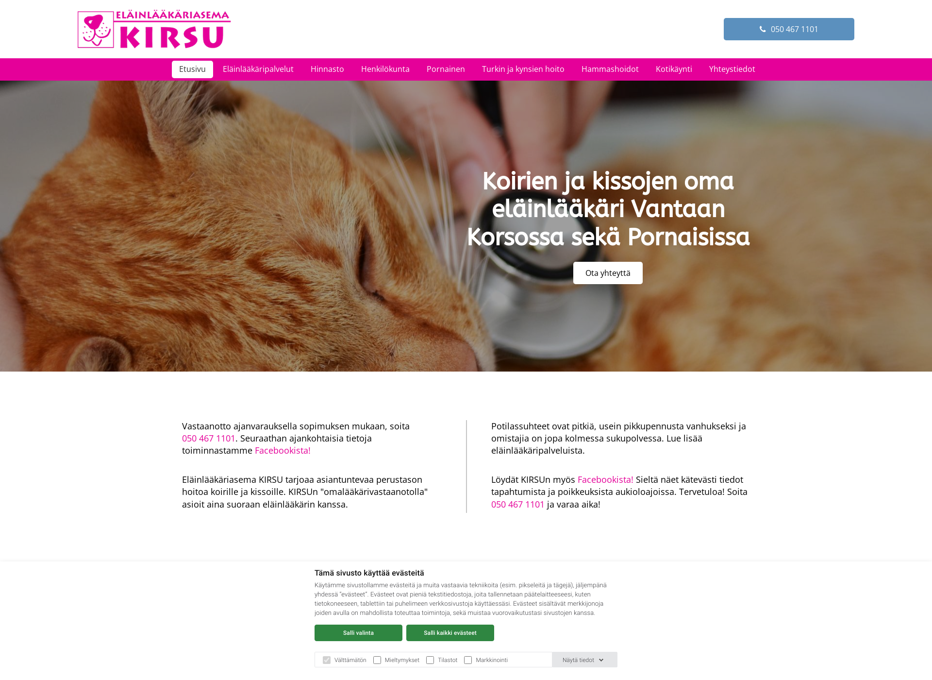 Screenshot for kirsu.fi