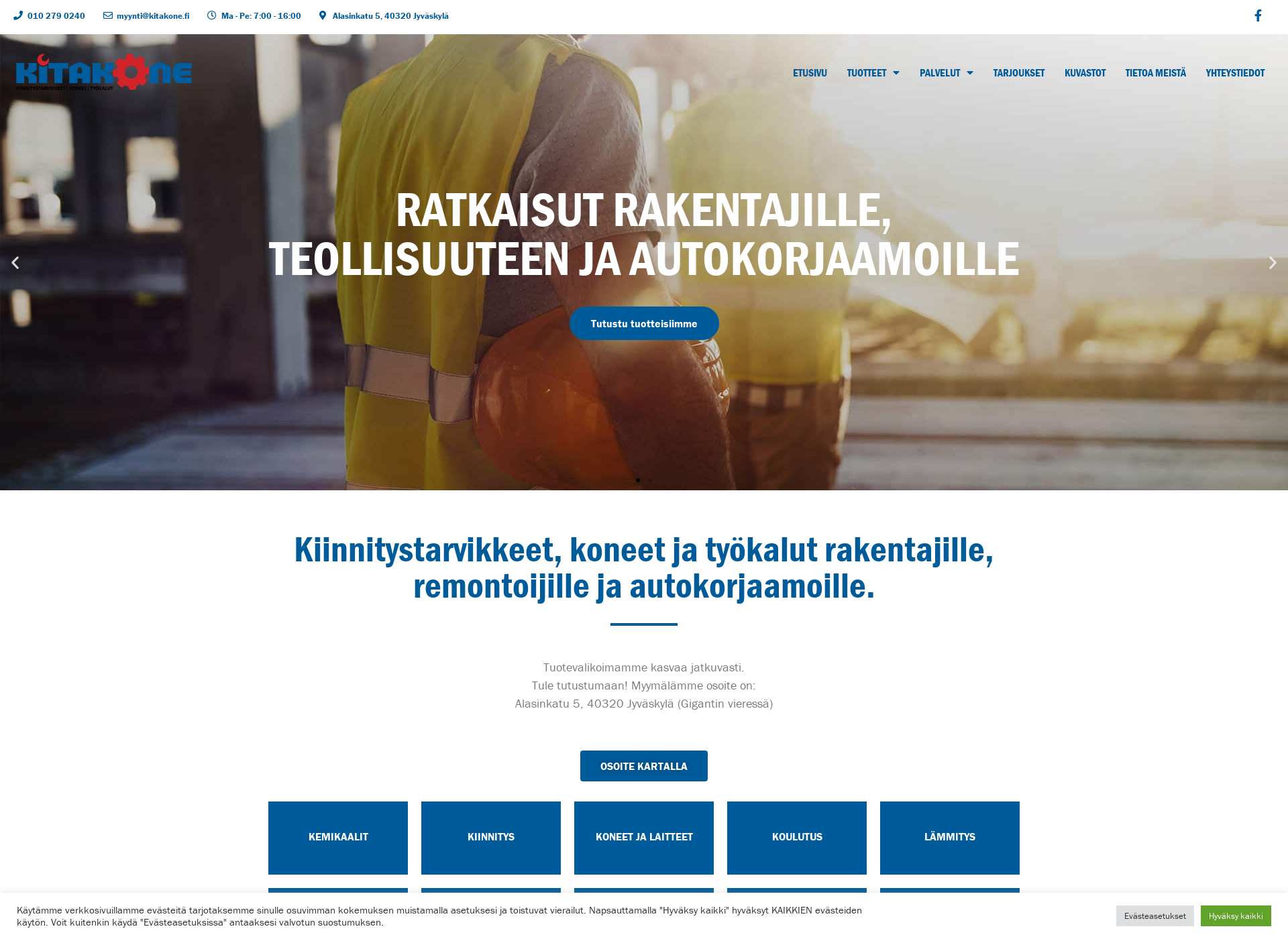 Screenshot for kitakone.fi
