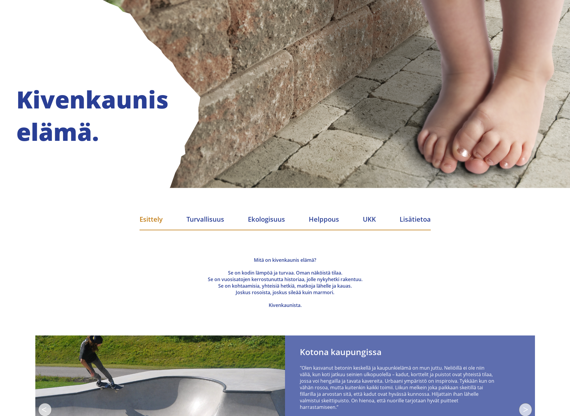 Screenshot for kivenkaunis.fi