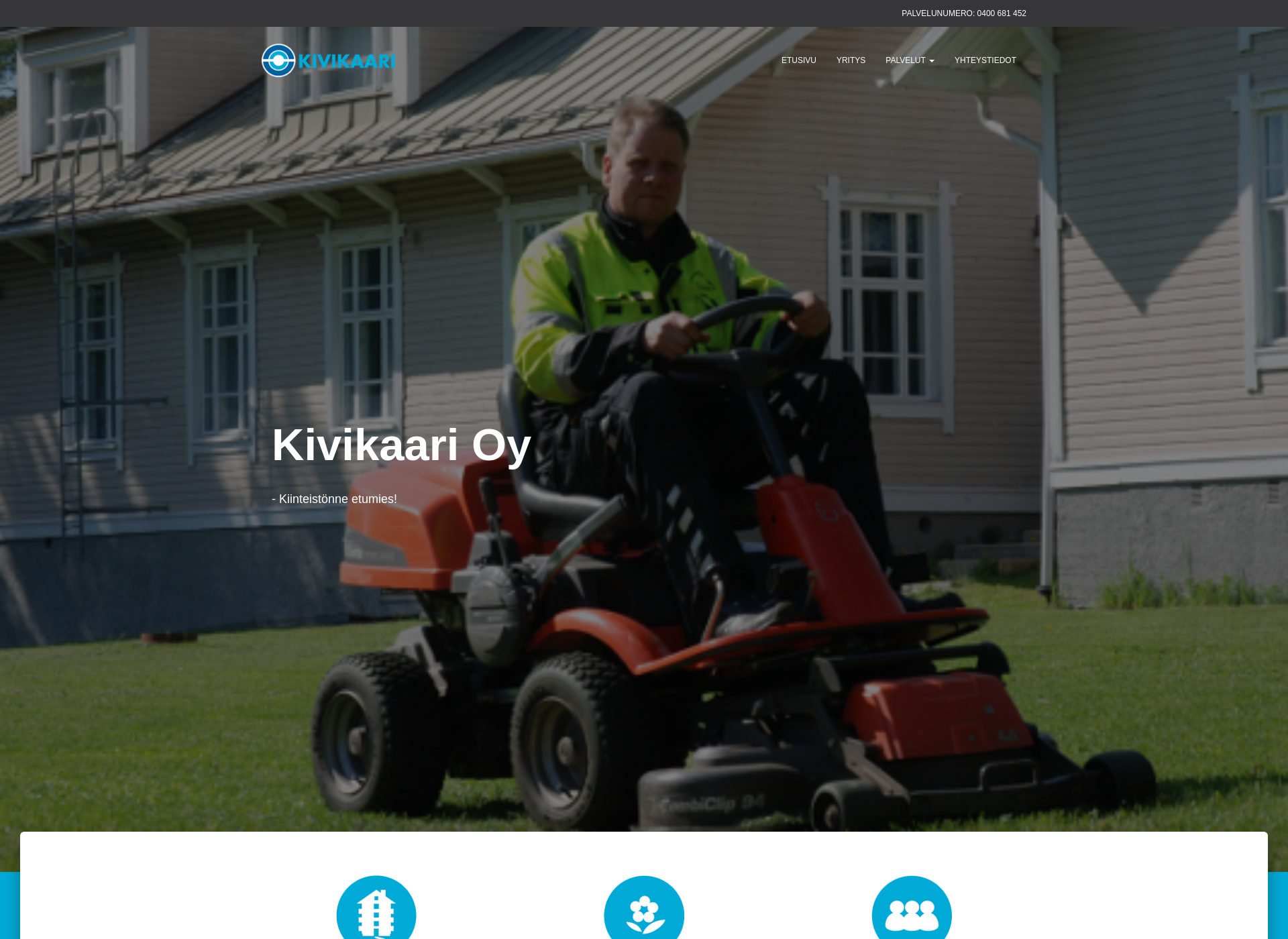 Screenshot for kivikaari.fi