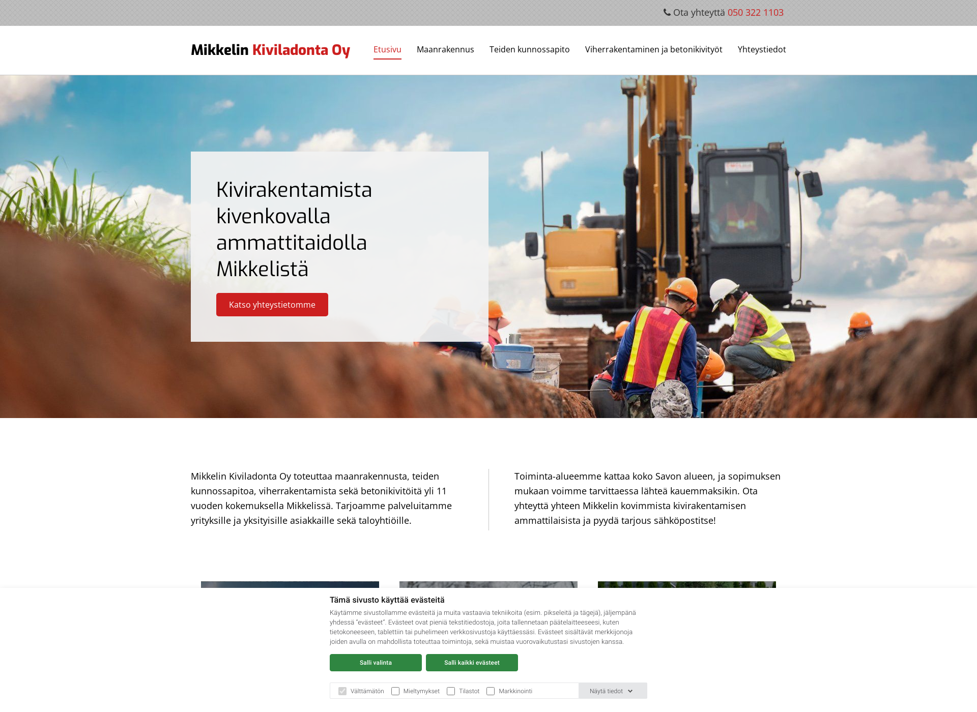 Screenshot for kiviladonta.fi