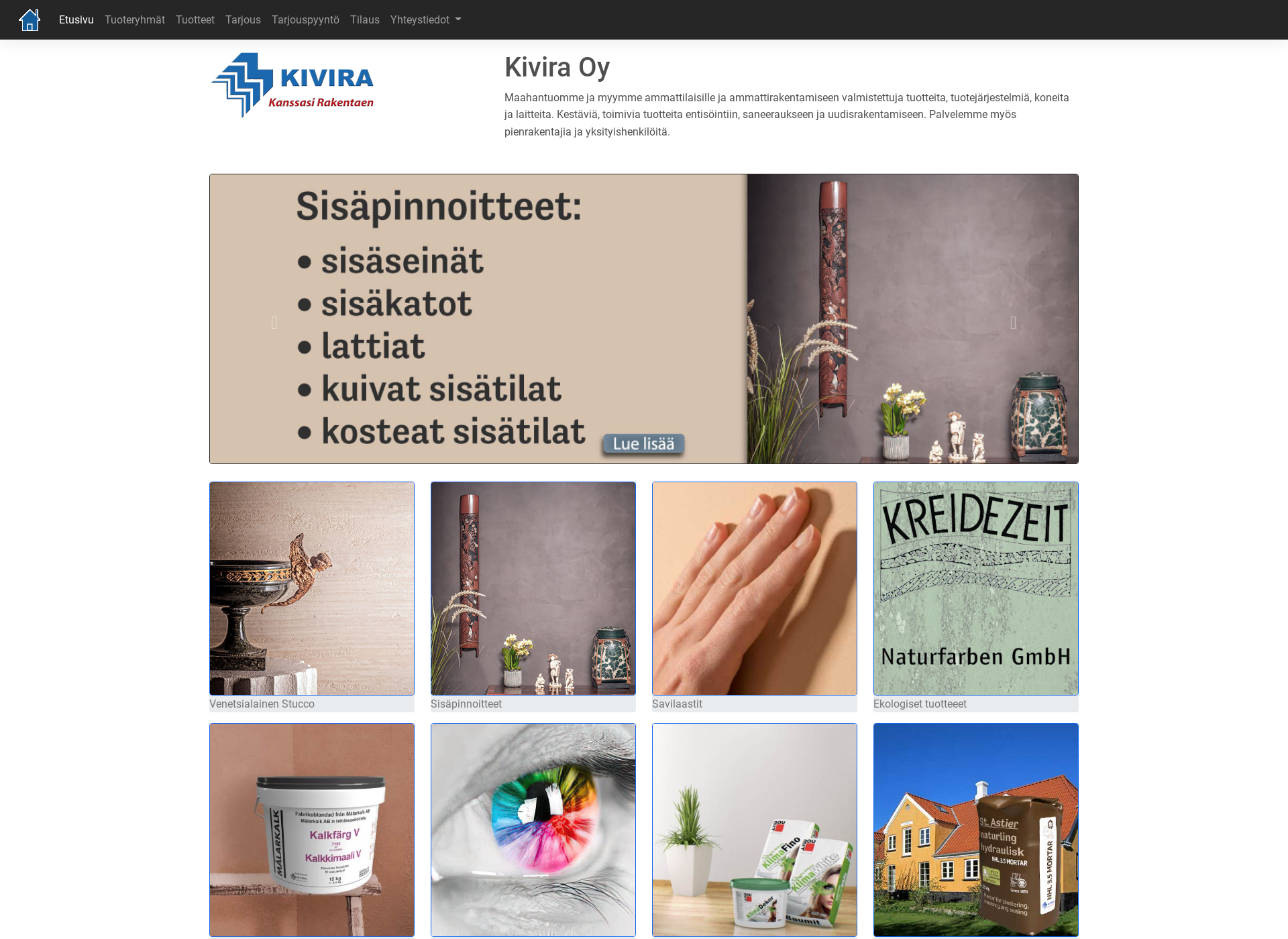 Screenshot for kivira.fi