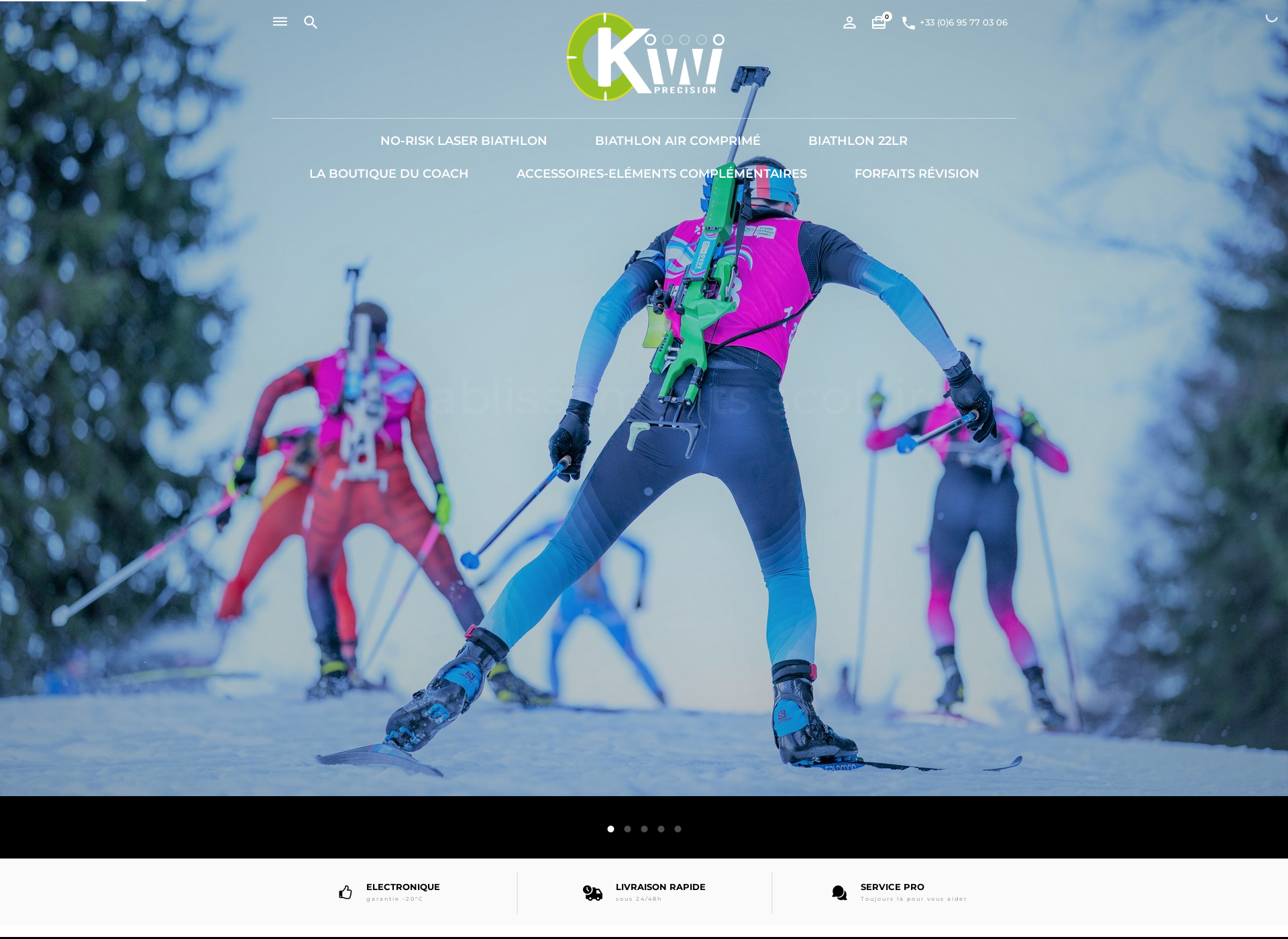 Screenshot for kiwiprecision.fi