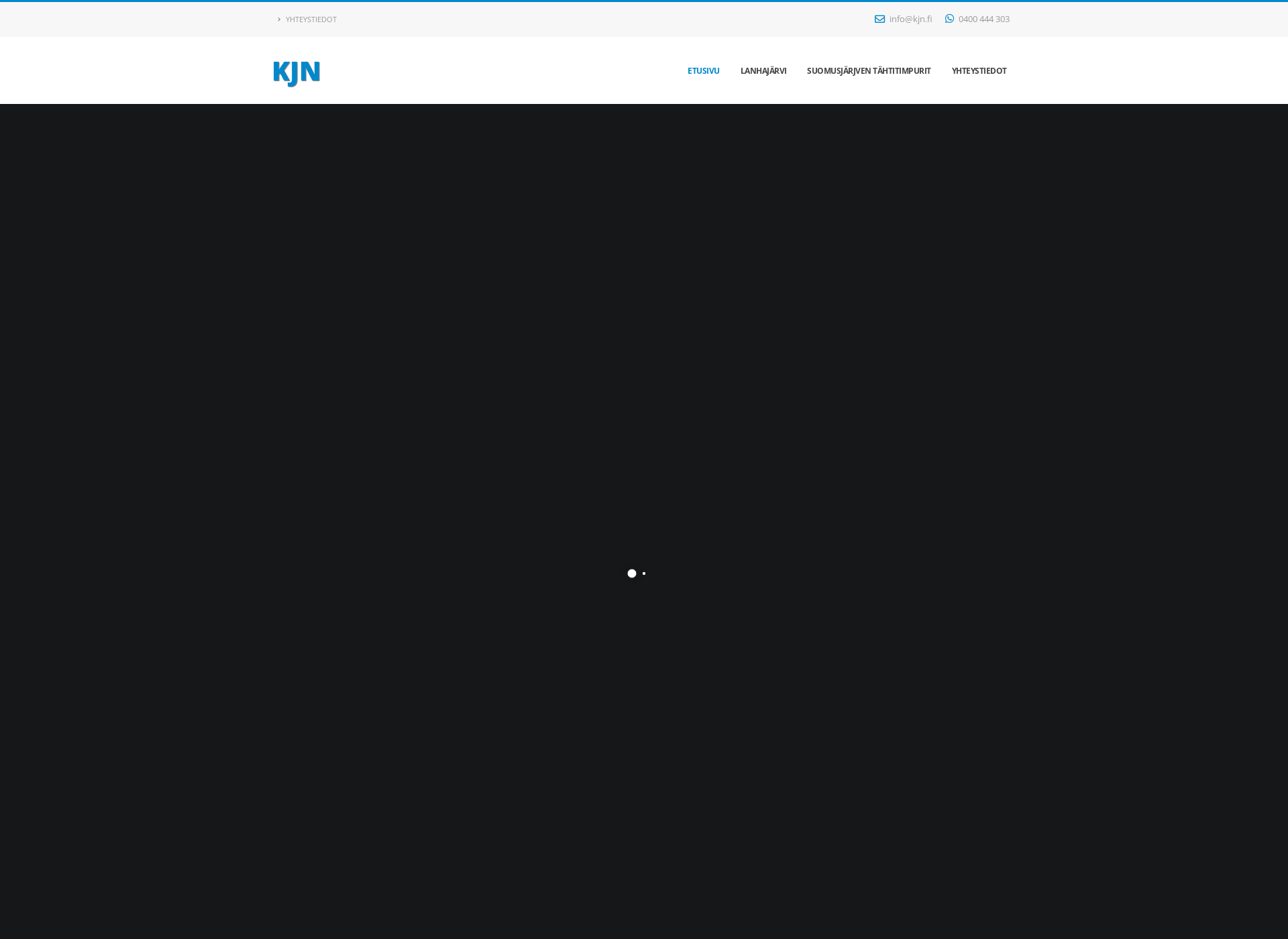Screenshot for kjn.fi