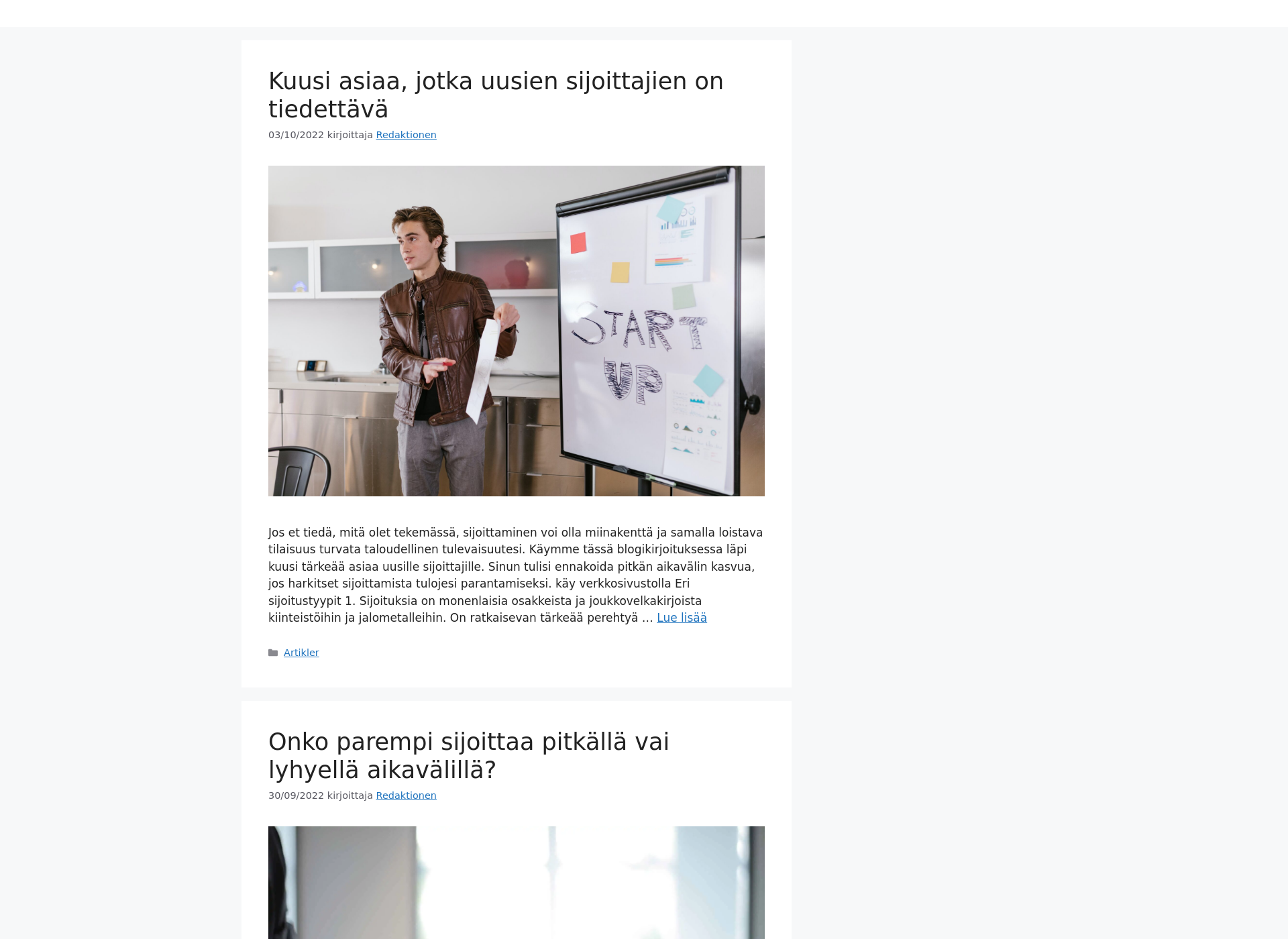 Skärmdump för kk-software.fi