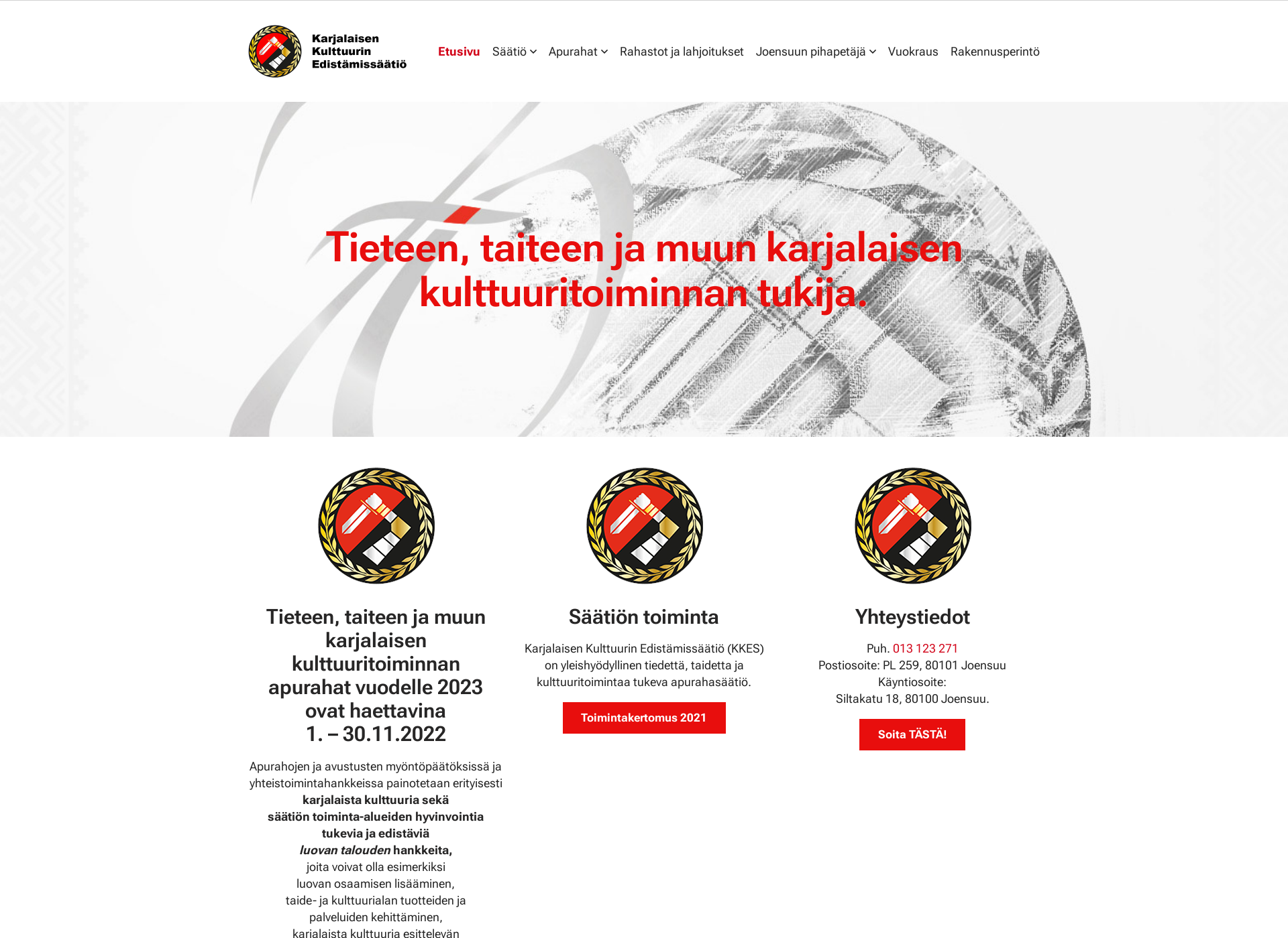 Screenshot for kkes.fi
