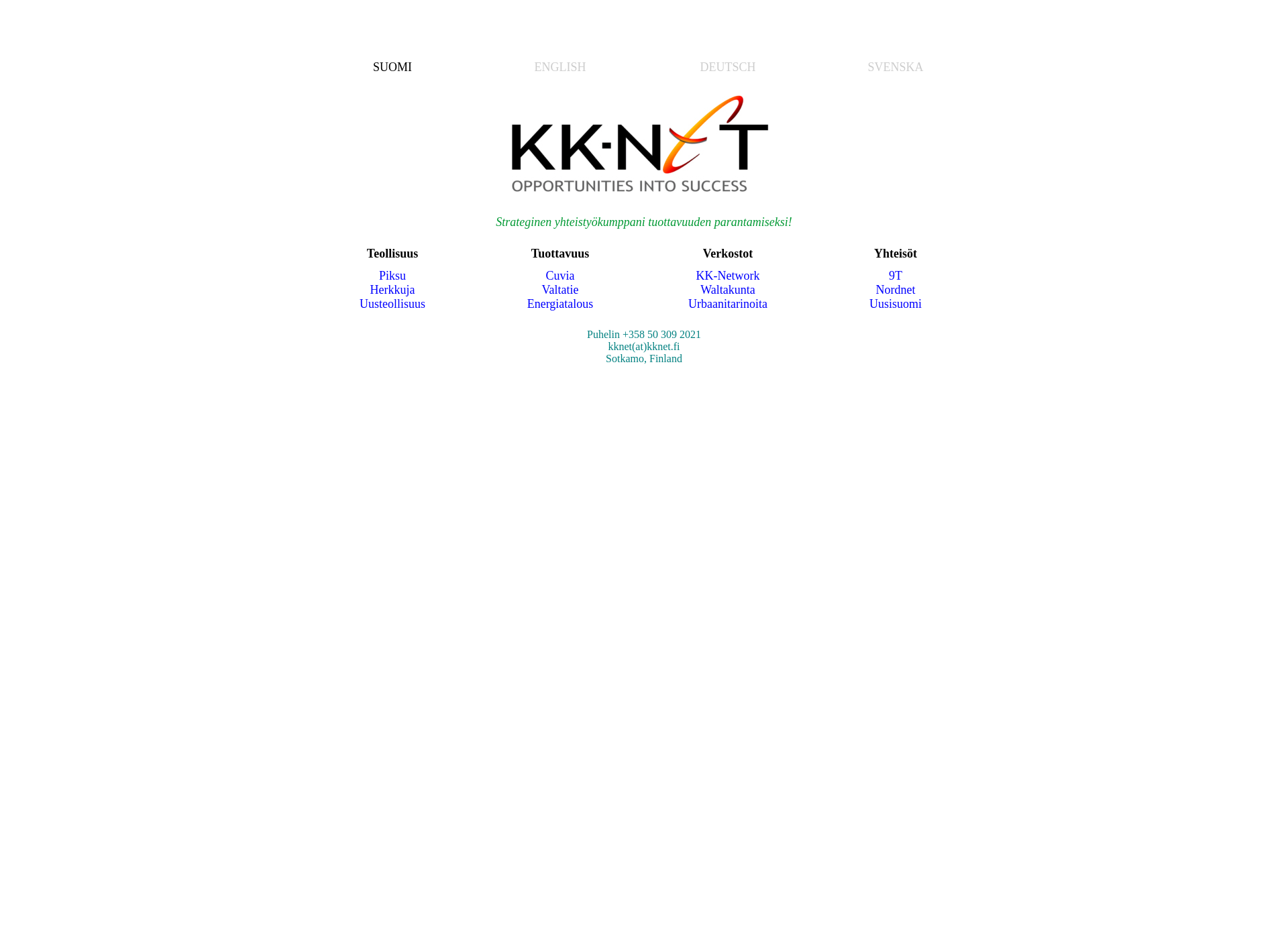 Screenshot for kknet.fi